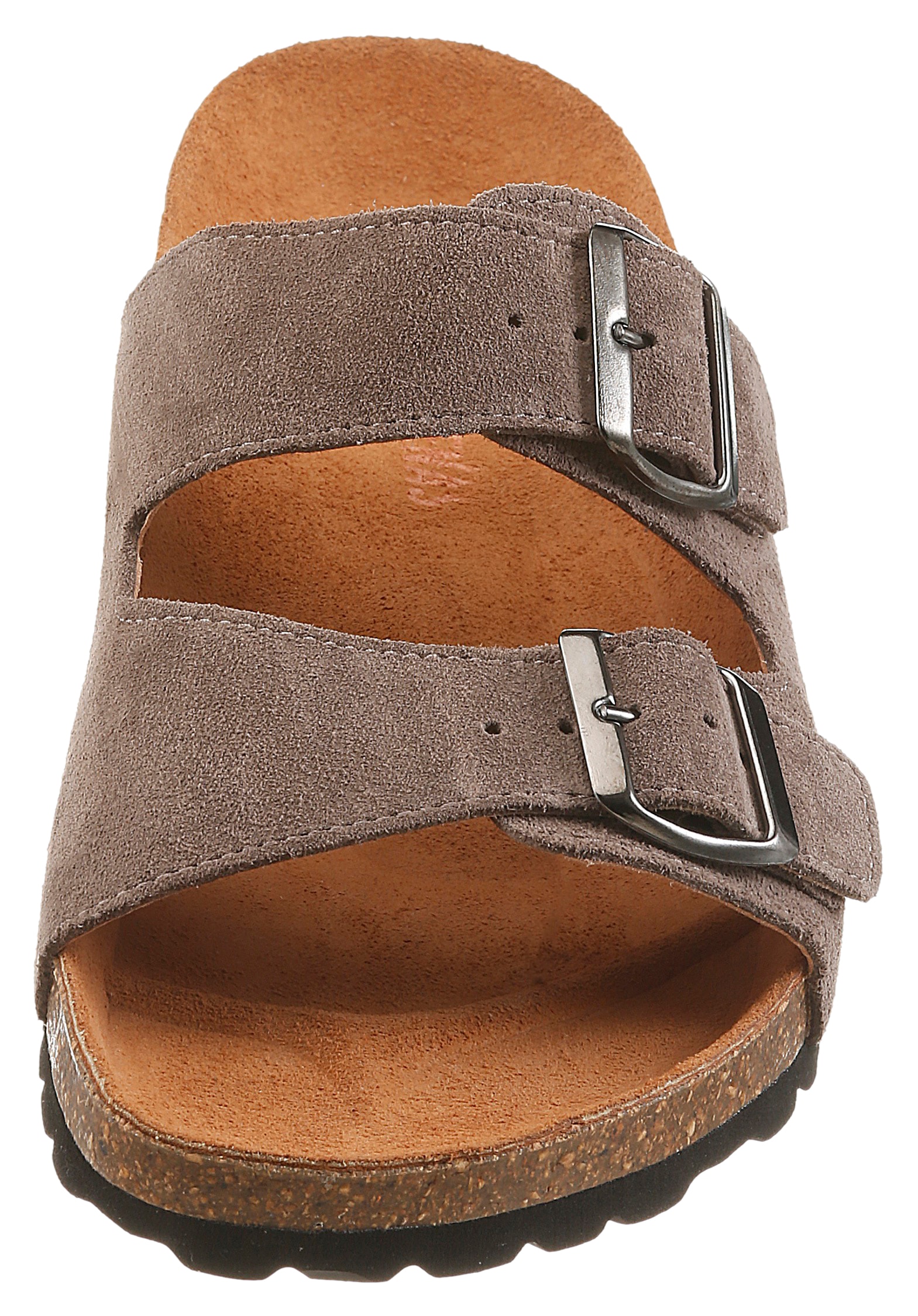 VERBENAS Pantolette »LUKE SERRAJE«  Sommerschuh, Hausschuh, Strandschuh, Urlaubsschuh mit zwei Riemen