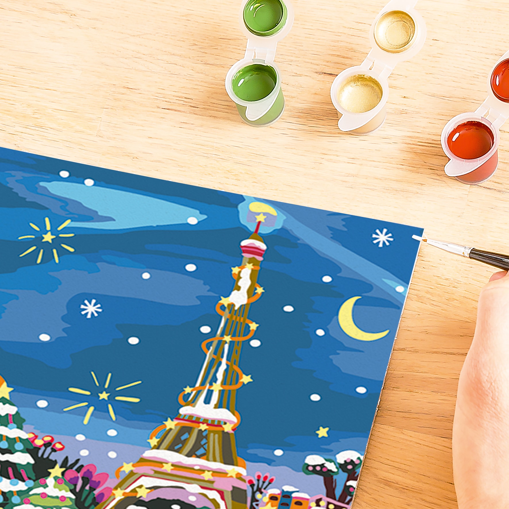 Ravensburger Malen nach Zahlen »CreArt, Weihnachten in Paris« Made in Europe