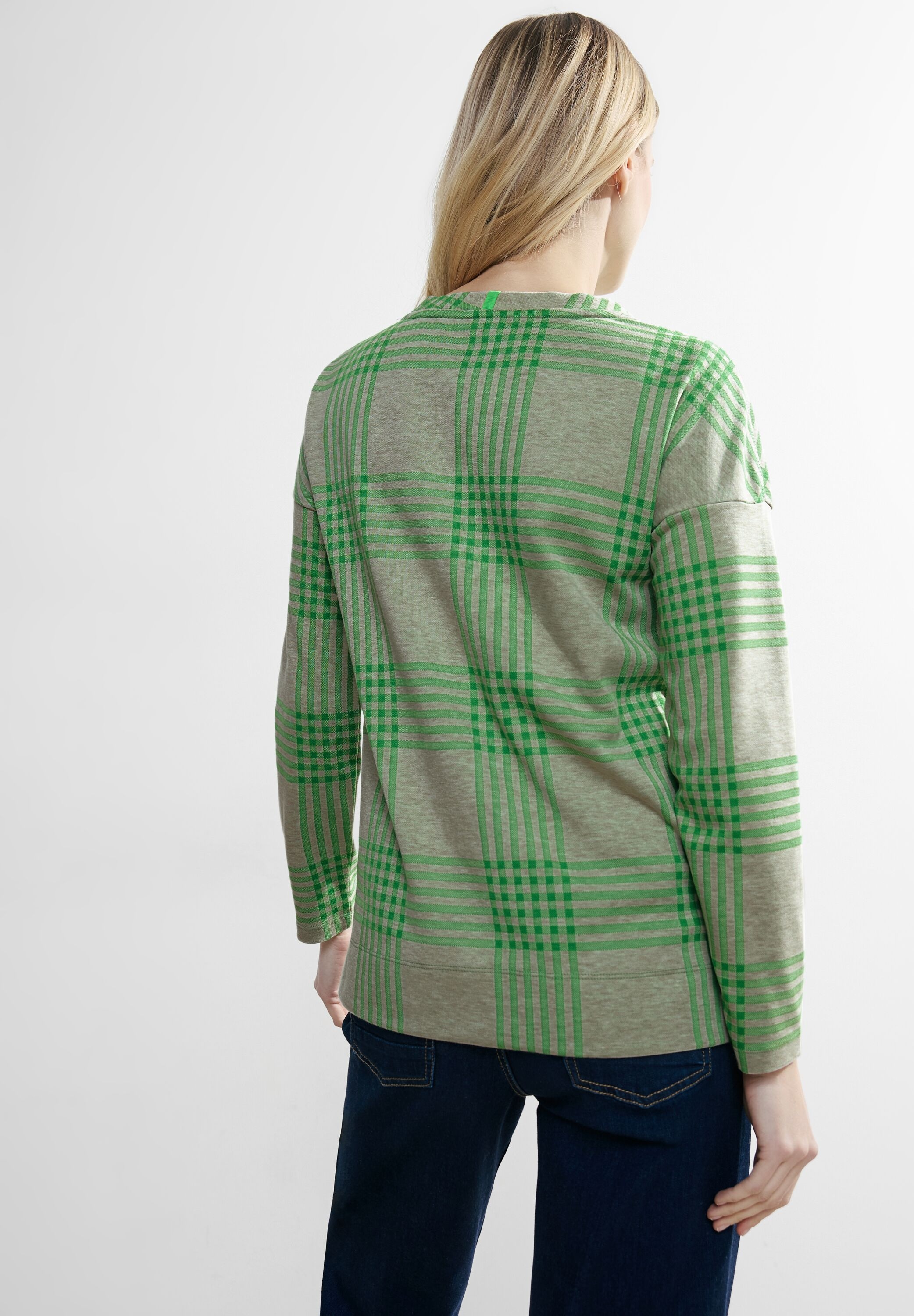 Cecil Langarmshirt, mit Rundhalsausschnitt