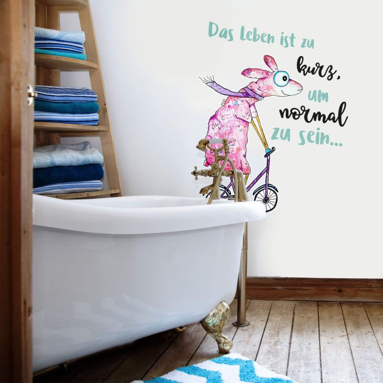 Wall-Art Wandtattoo »Das Leben ist zu kurz Schaf«, (1 St.) kaufen bei OTTO