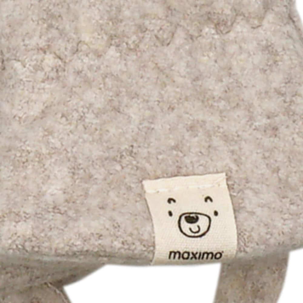 MAXIMO Fäustlinge Baumwolle, elastisch, Halteband, ohne Daumen, basic, bequem