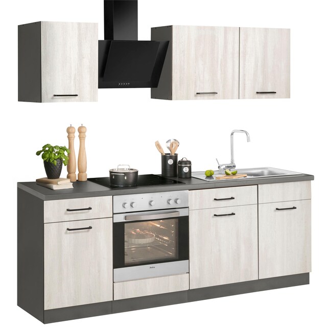 wiho Küchen Küchenzeile »Esbo«, ohne E-Geräte, Breite 220 cm im OTTO Online  Shop