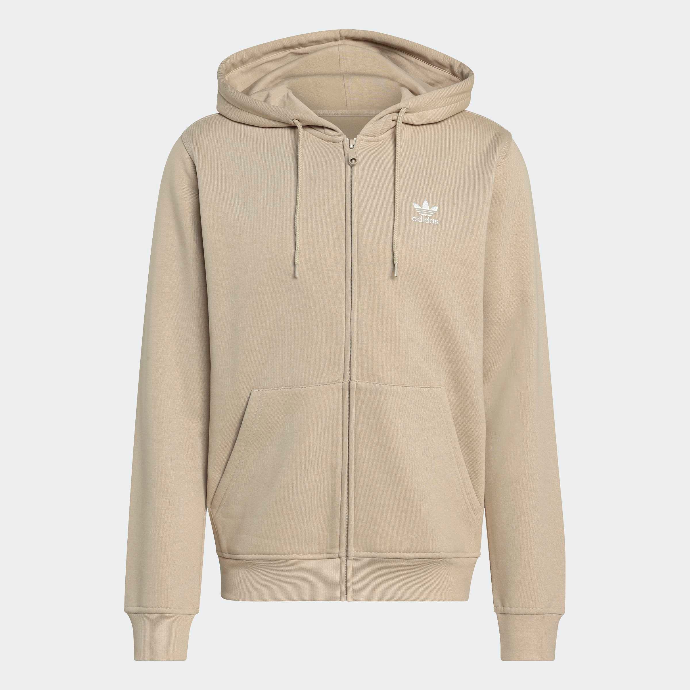 adidas Originals Kapuzensweatshirt »TREFOIL ESSENTIALS«, Full Zip Hoddie, Kapuzenpullover, Kapuzenjacke mit Reißverschluss
