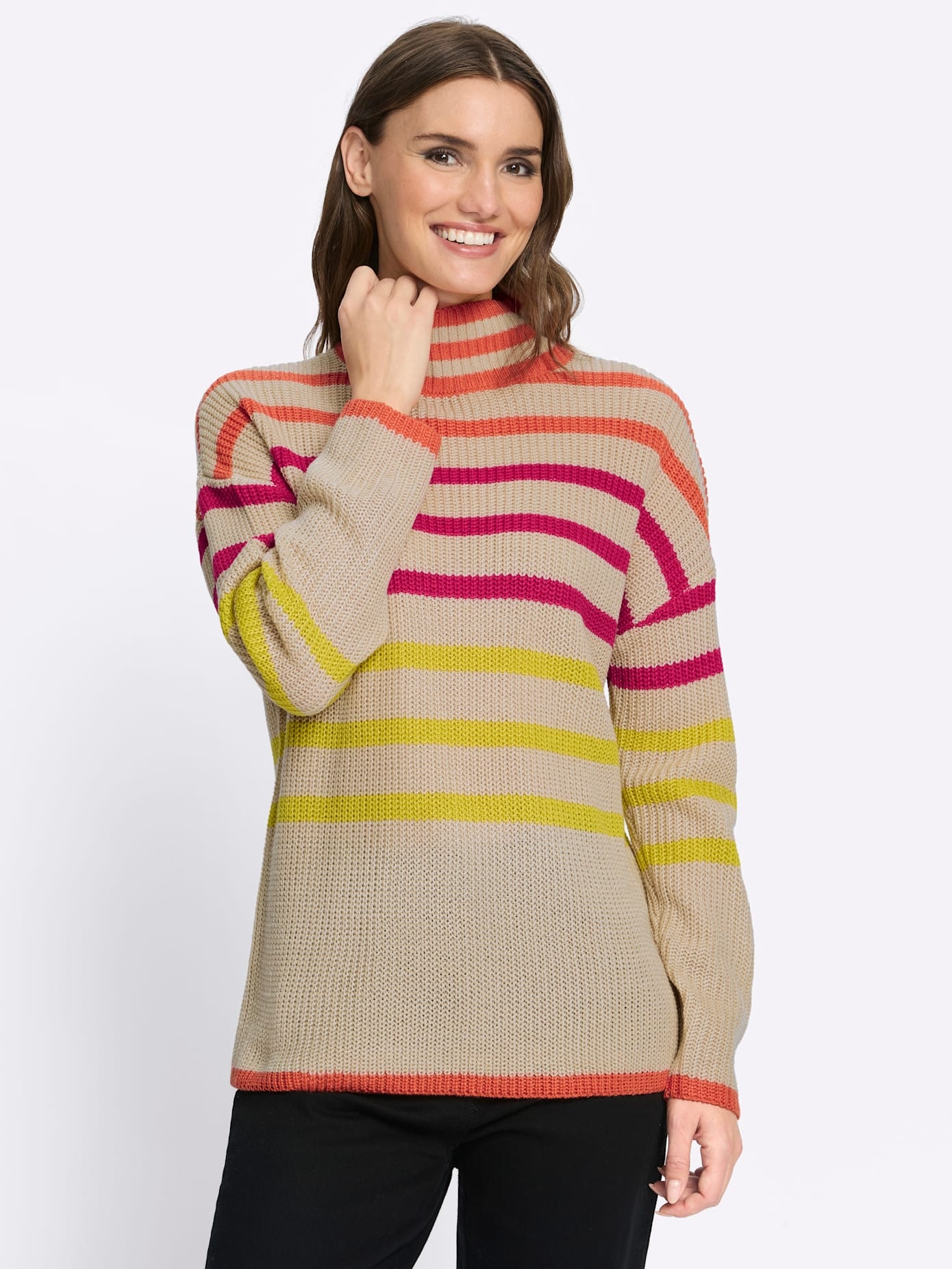 Classic Basics Stehkragenpullover »Stehkragen-Pullover«