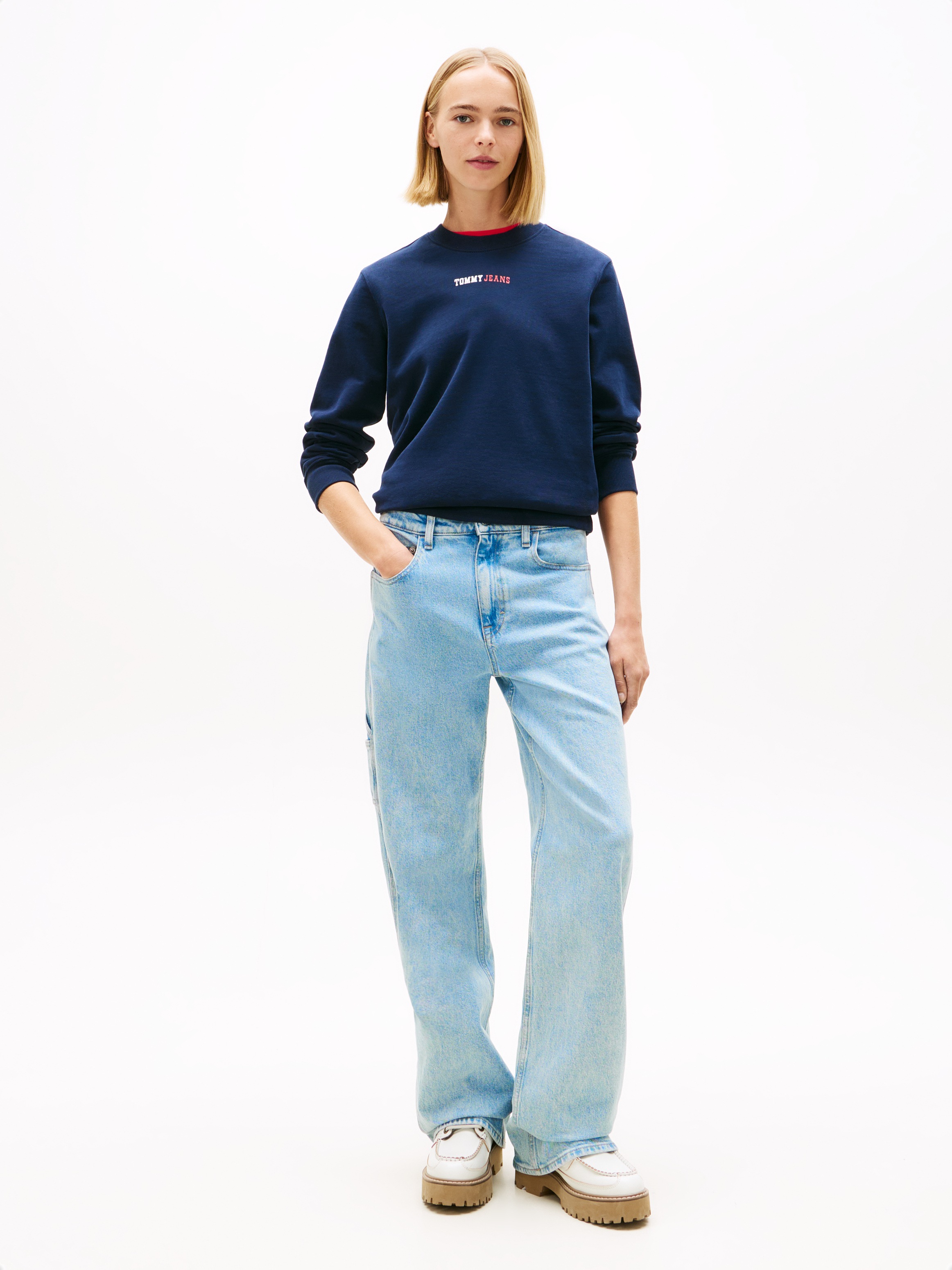 Tommy Jeans Sweatshirt »TJW REG ESS LOGO 2 CREW EXT«

