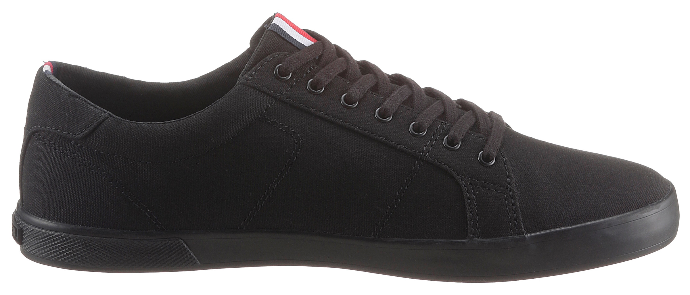 Tommy Hilfiger Sneaker »H2285ARLOW 1D«, mit seitlichem Logoflag, Freizeitschuh, Halbschuh, Schnürschuh