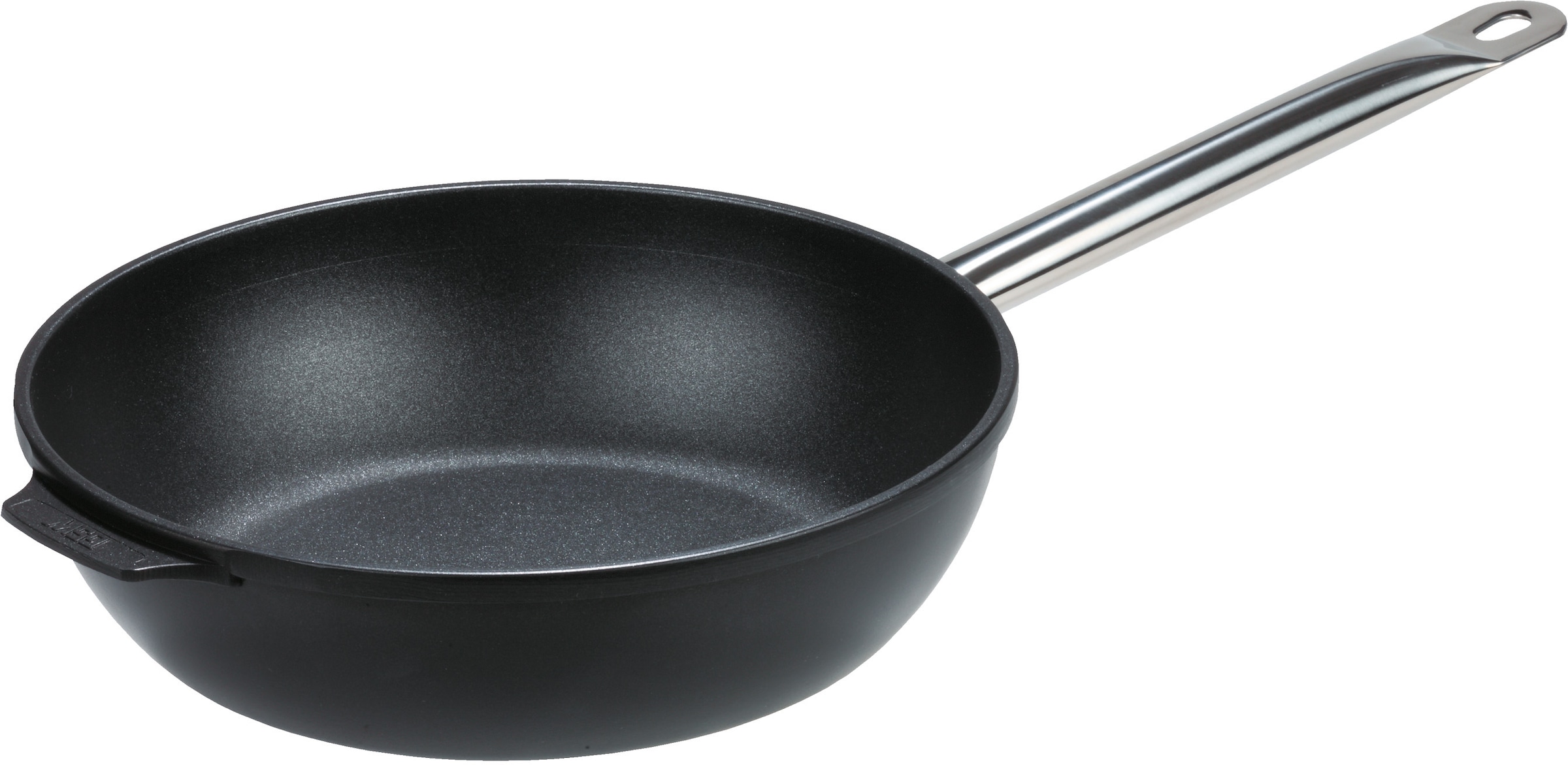 Gsw Sauteuse »Titanium FerroTherm « 1 Stk. tlg. Aluminiumguss in schwarz, Größe 3,8 l + Ø 28 cm + Höhe 8,3 cm