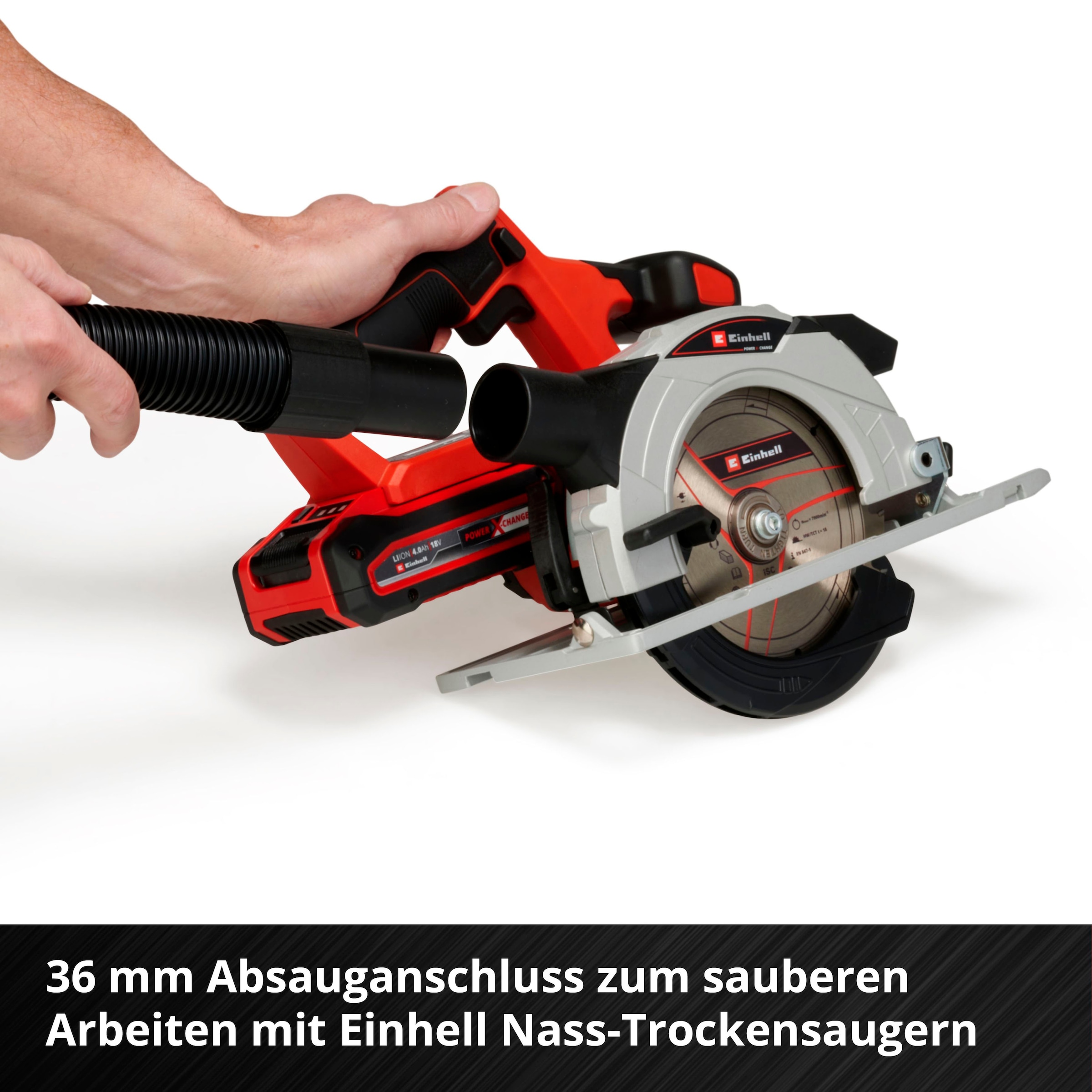 Einhell Akku-Handkreissäge »TE-CS 18/150 Li - Solo« 2 Stk. tlg. ohne Akku und Ladegerät