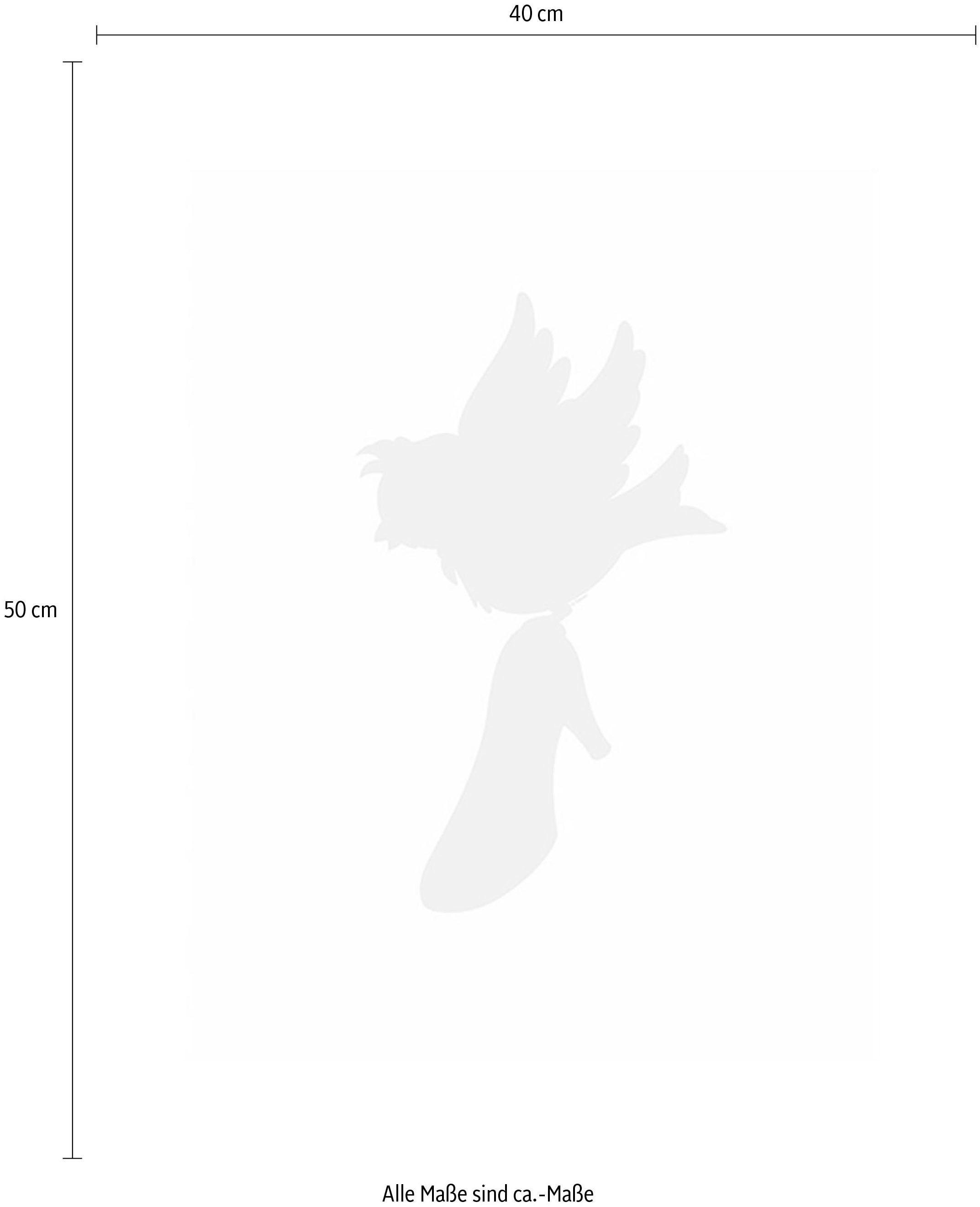 Komar Bild »Cinderella Bird«, Disney, (1 St.), Wandbild zur Dekoration im Kinderzimmer - ohne Rahmen