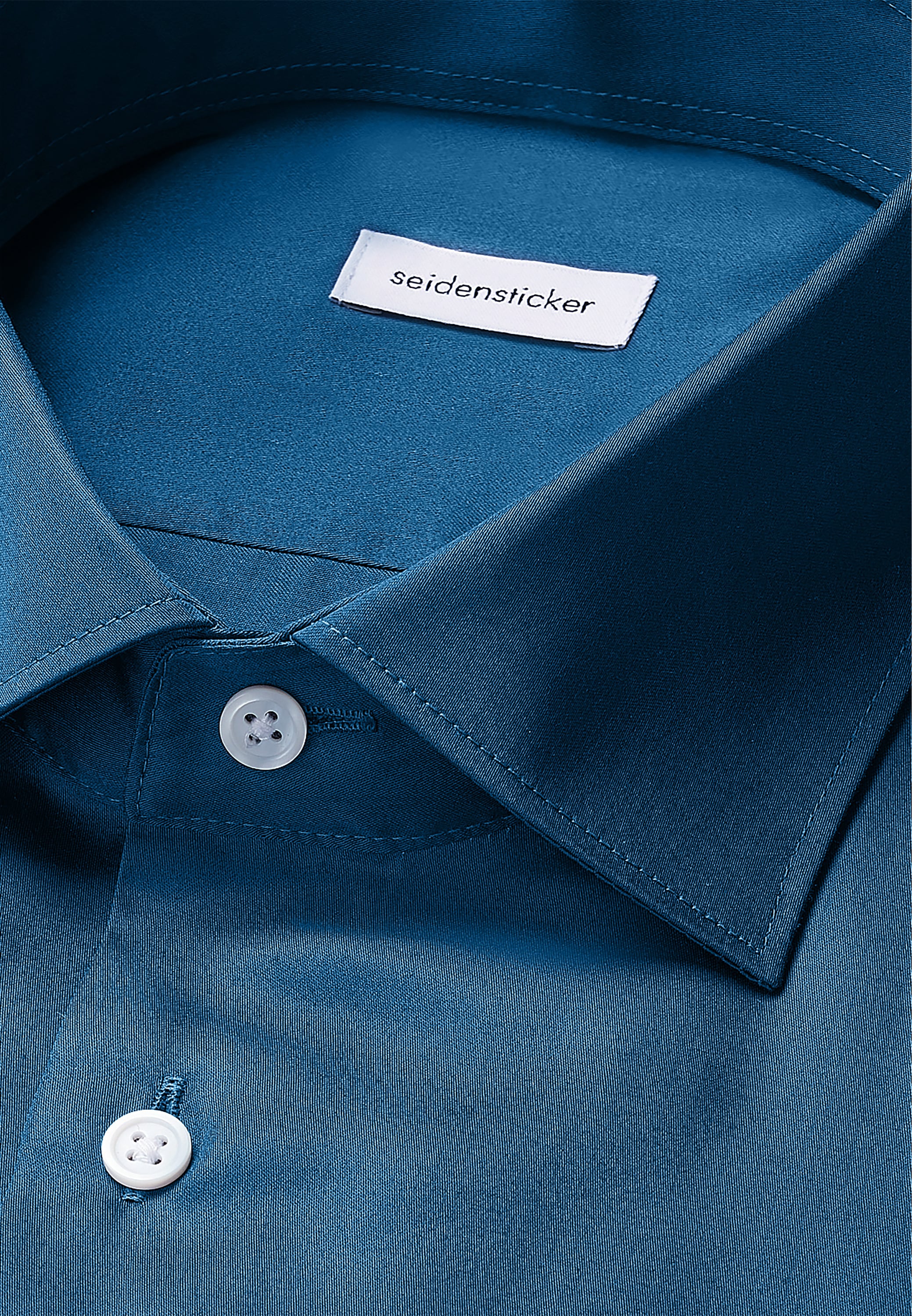 seidensticker Businesshemd »Schwarze Rose« Slim 1/1 Kentkragen Uni