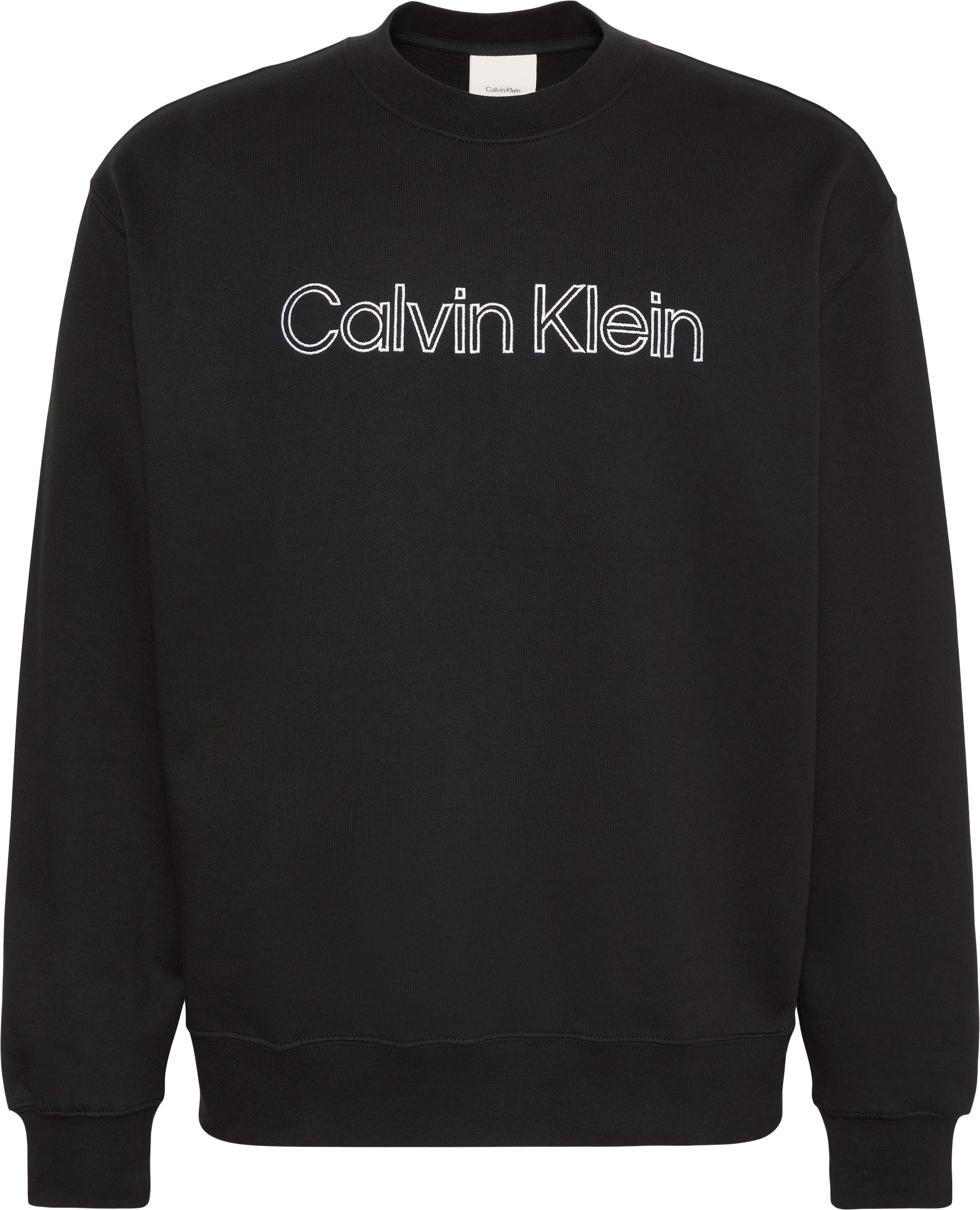 Calvin Klein Jeans Sweatshirt , Rundhalsausschnitt, Regular Fit, Druck
