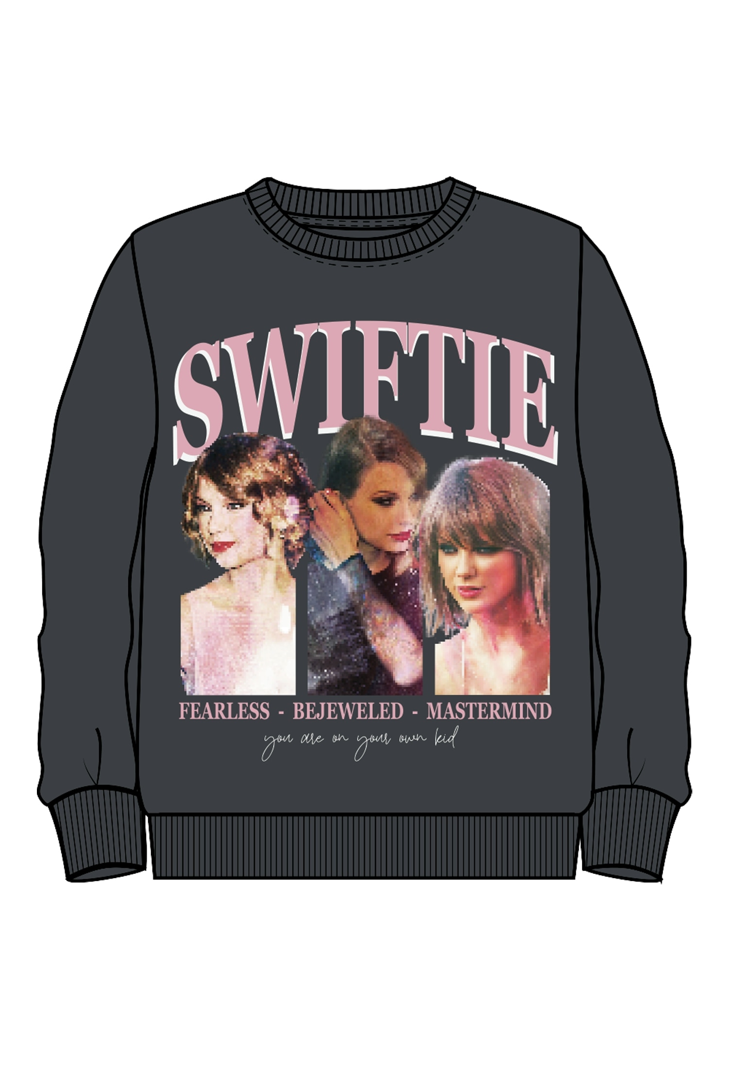 Name It Sweatshirt »NKFFERA TSWIFT NREG SWEAT UNB SKY«, CELEBRITY ICONS mit Taylor Swift Druck
