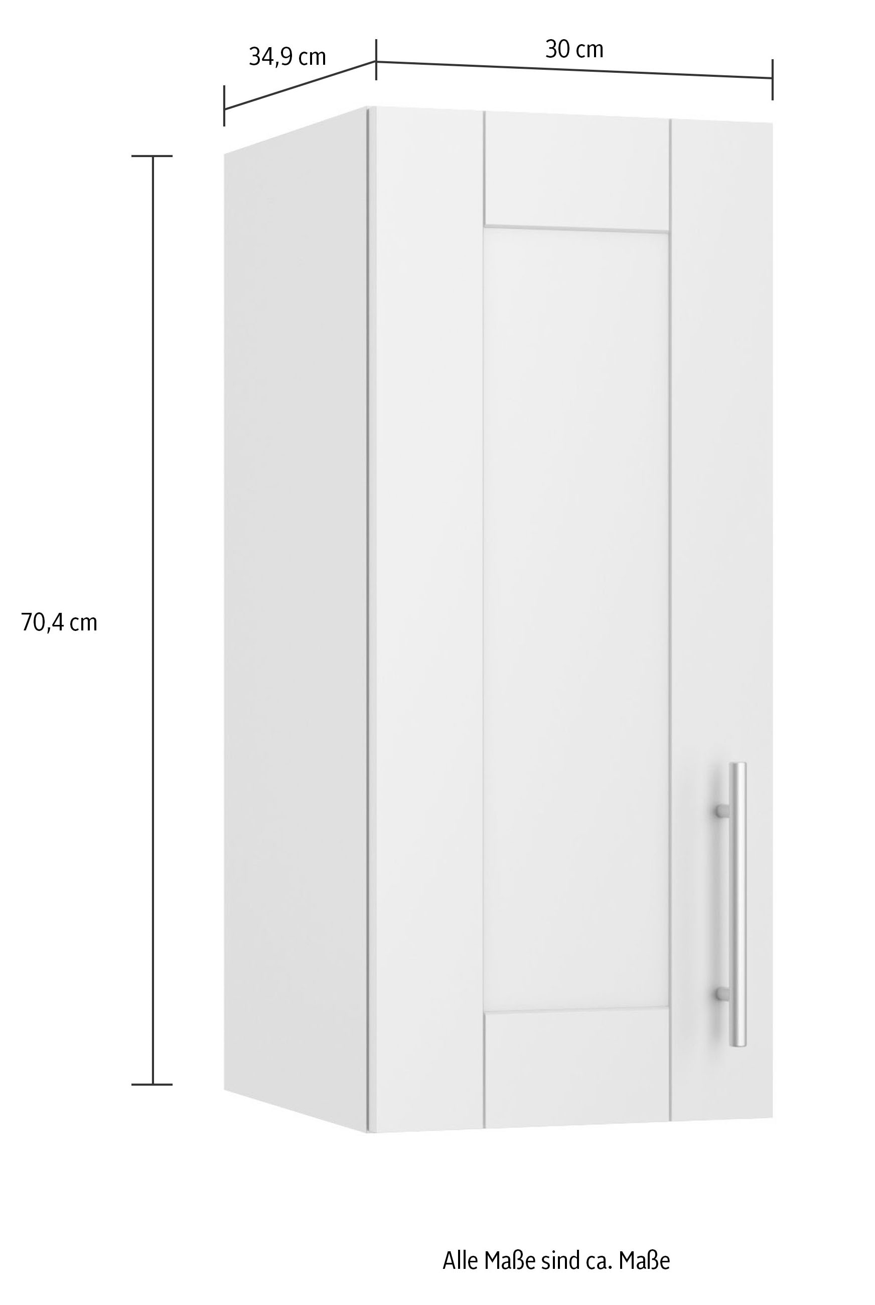 KOCHSTATION Hängeschrank »KS-Ahus« Breite 30 cm