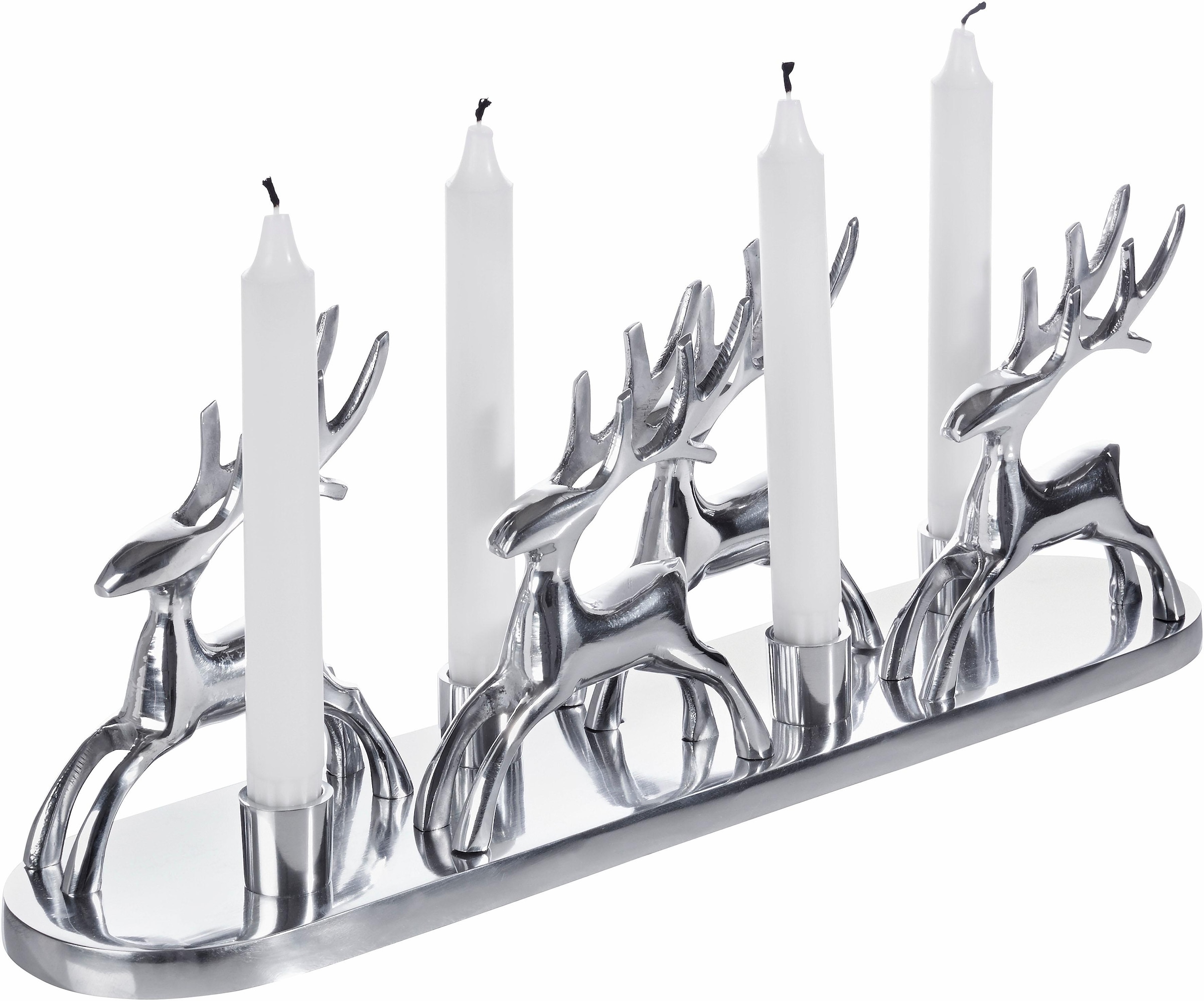 OTTO bei Home affaire Handarbeit Kerzenständer kaufen »Rentiere«,