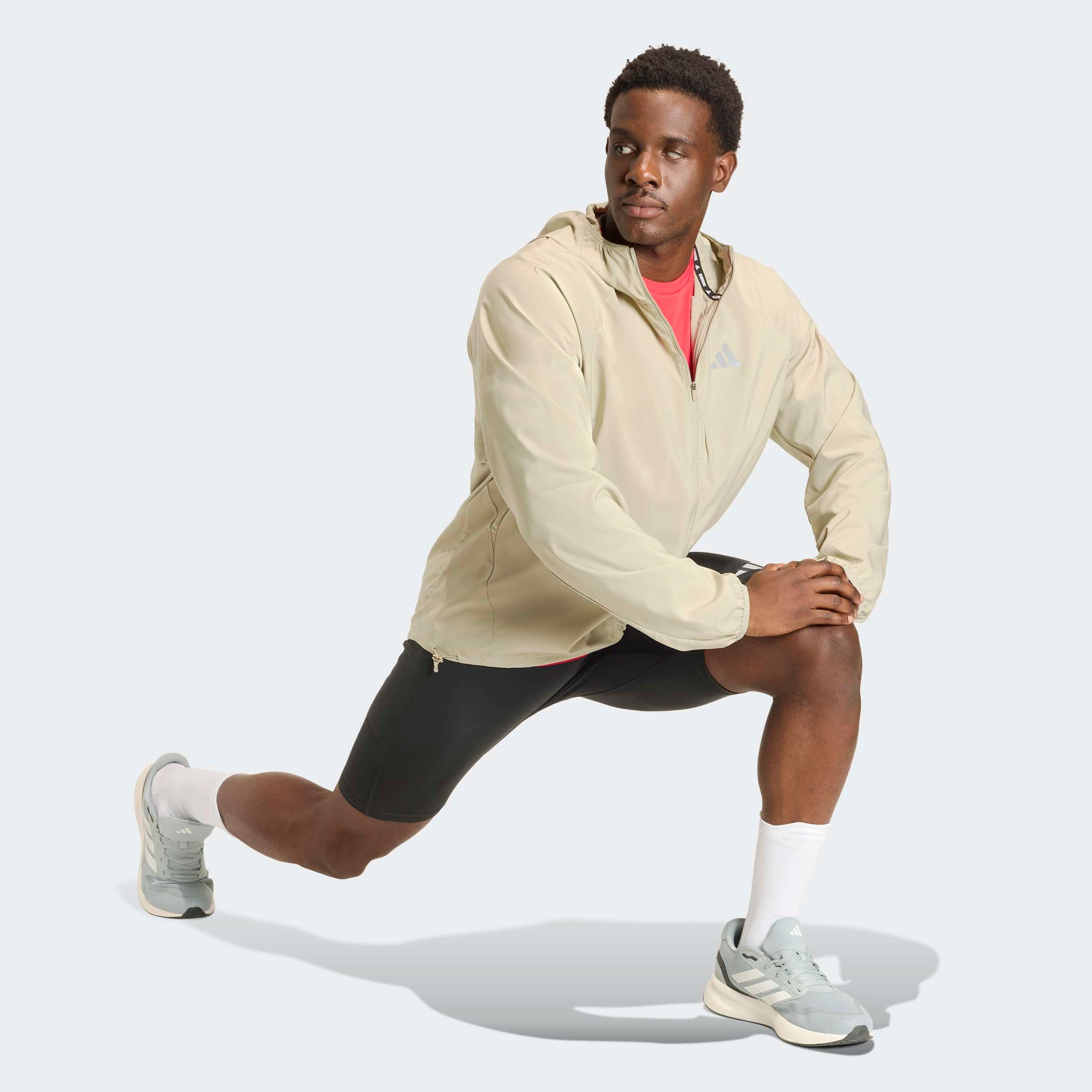 adidas Performance Laufjacke »RUN ESS JKT M«