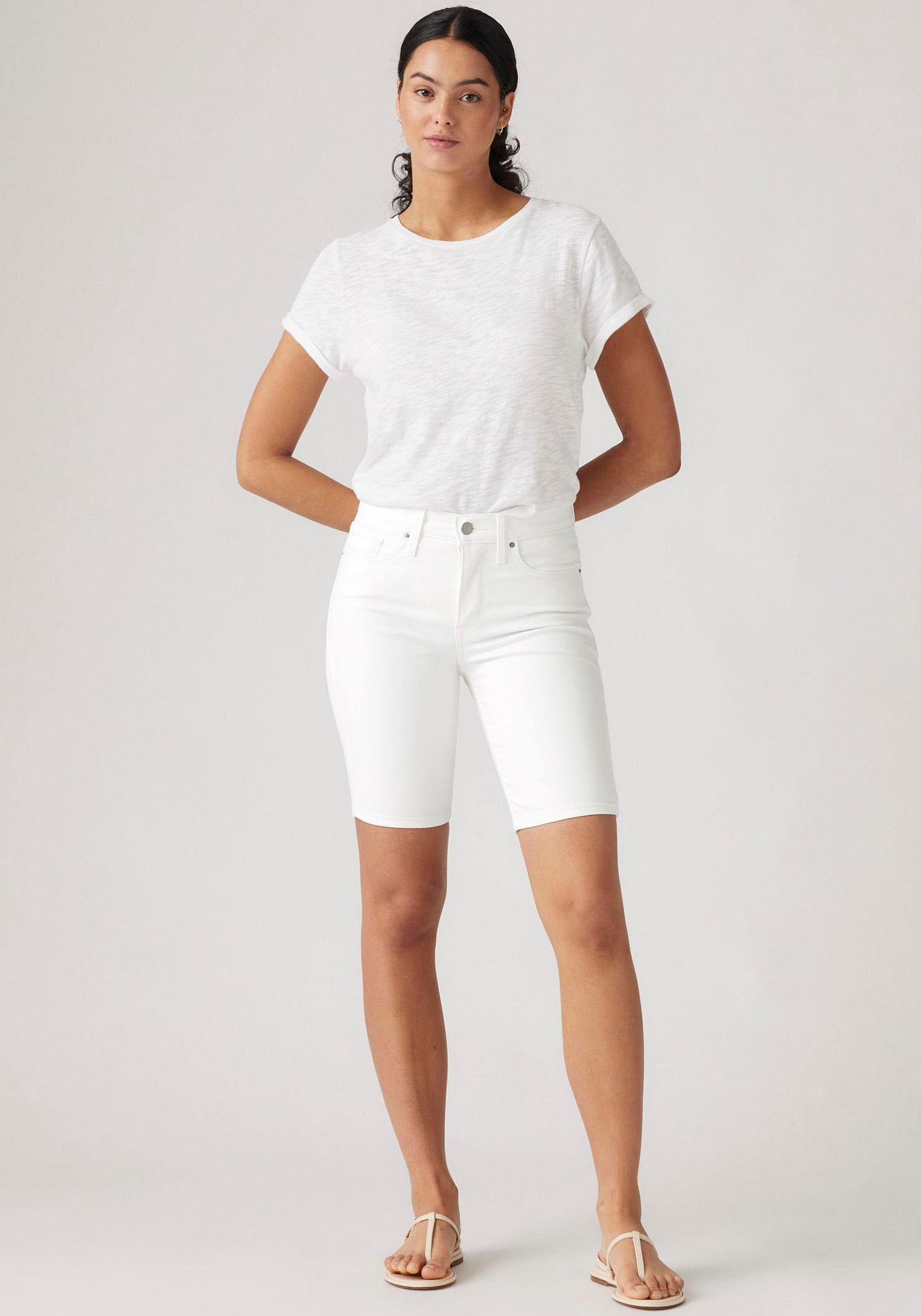 Levi's® Shorts »SHAPING BERMUDA«  Sommerhose im Five-Pocket Style