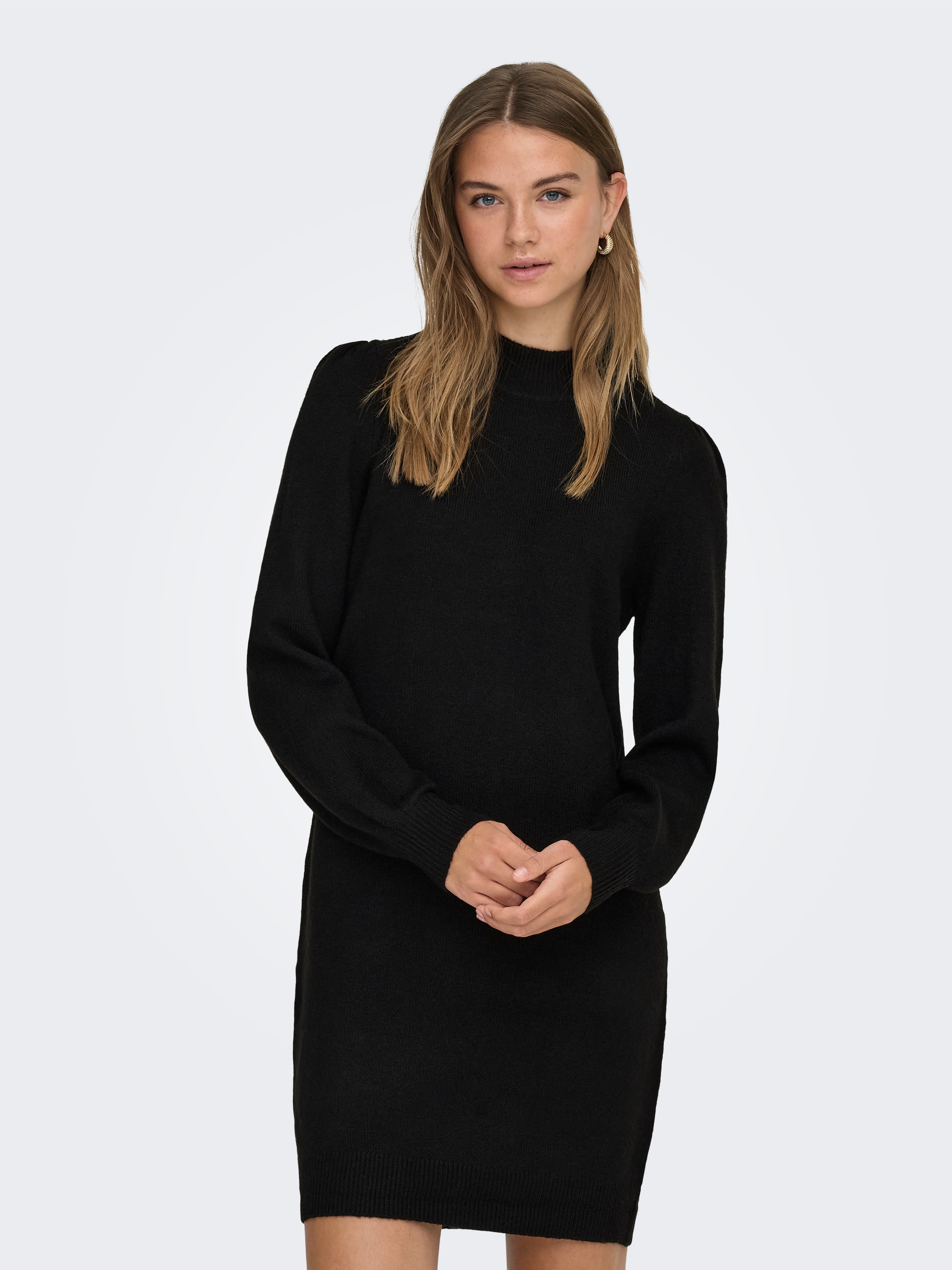 JDY Strickkleid »JDYRUE LIFE L/S HIGH NECK DRESS KNT NOOS«