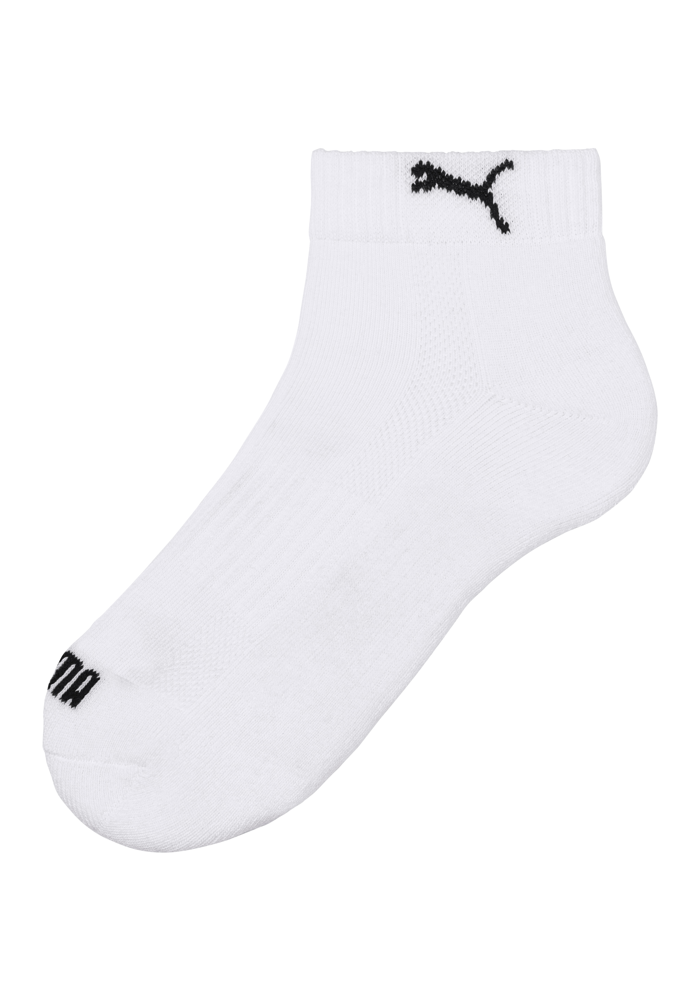 PUMA Kurzsocken, (3 Paar), mit Frotteesole