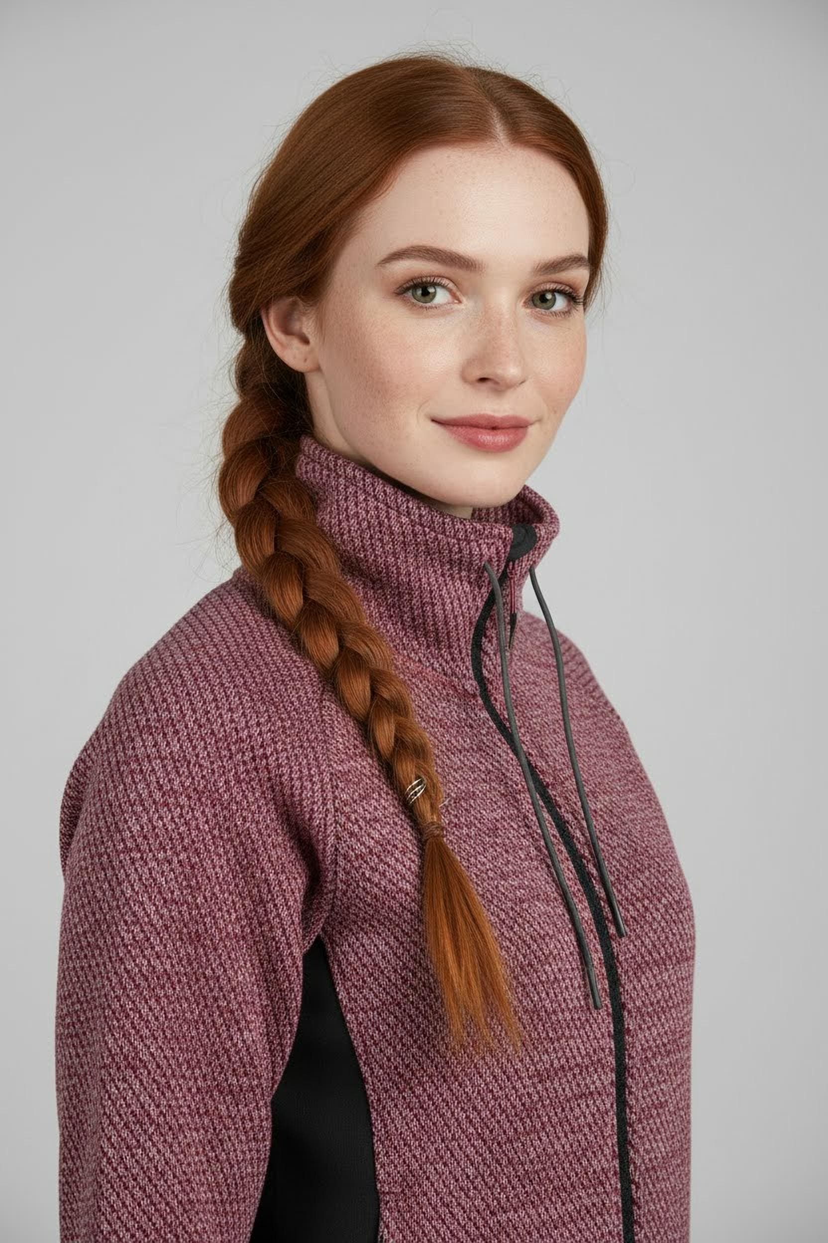 CMP Strickfleecejacke für Outdoor-Aktivitäten, mit Reißverschluss, hohe Atmungsaktivität