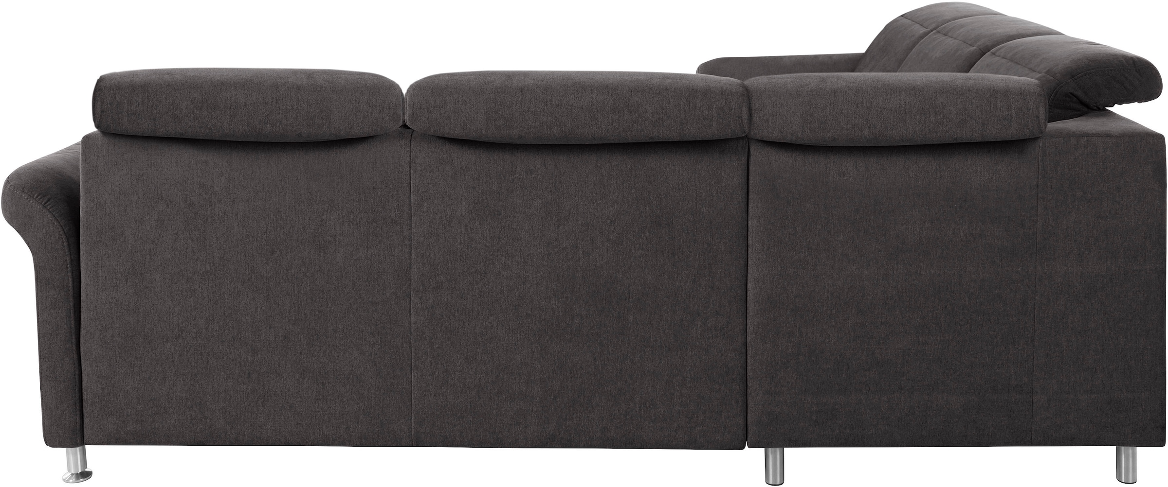 sit&more Ecksofa »Darwin L-Form« inklusive Federkern, wahlweise mit Kopfteilverstellung, Schlaffunktion
