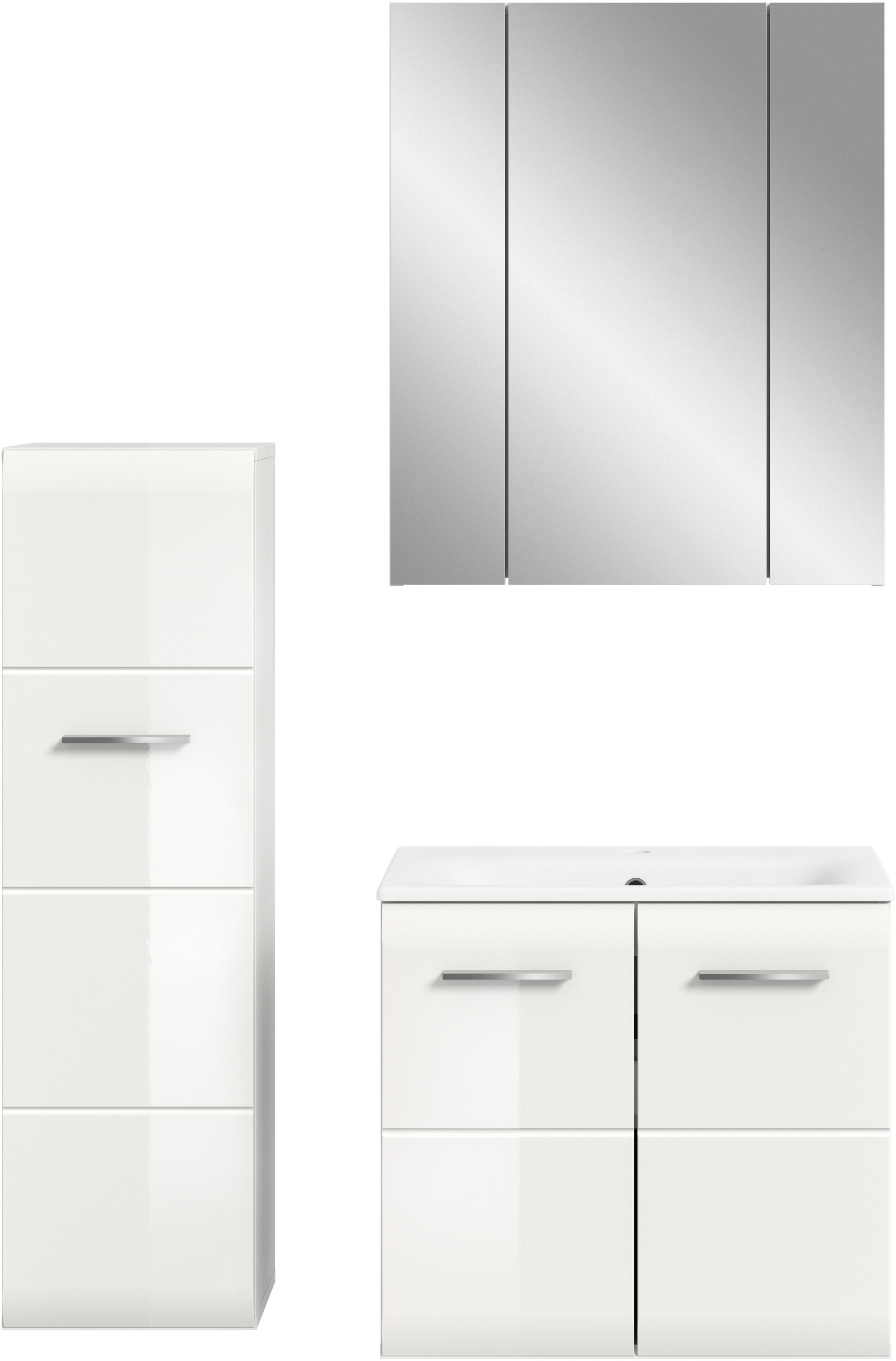 welltime Badezimmer-Set Set, 4 Stk. tlg.