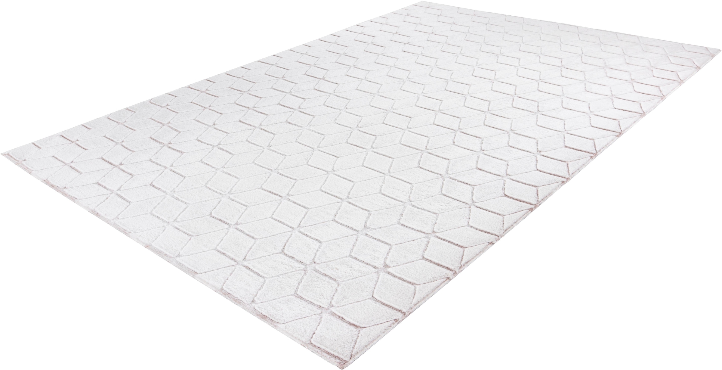 me gusta Teppich »Vivica 100« rechteckig 20 mm Höhe besonders weich durch Microfaser, Wohnzimmer