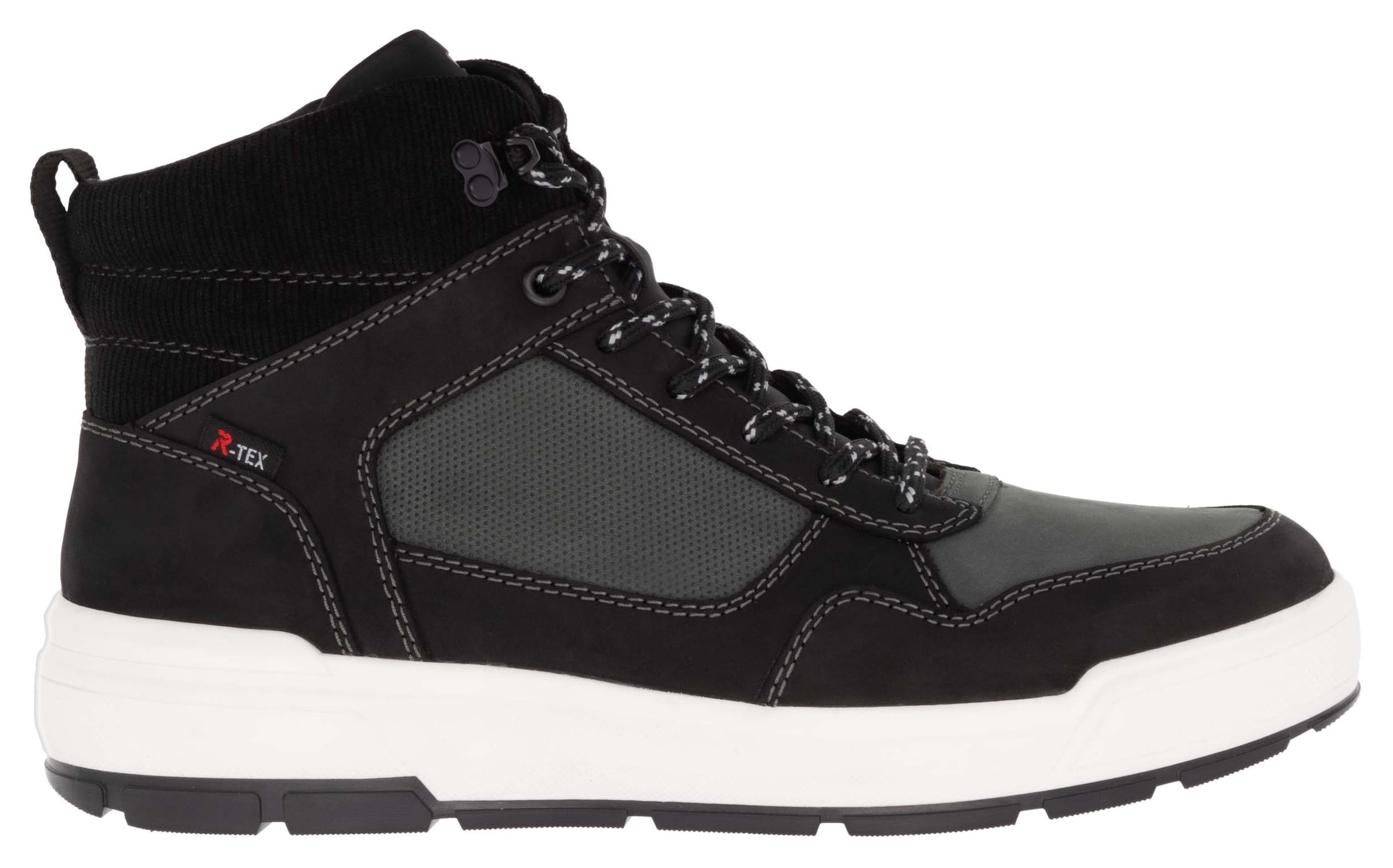 Rieker EVOLUTION Schnürboots, Winterboots, High-Top Sneaker, Stiefelette mit R-TEX-Membran