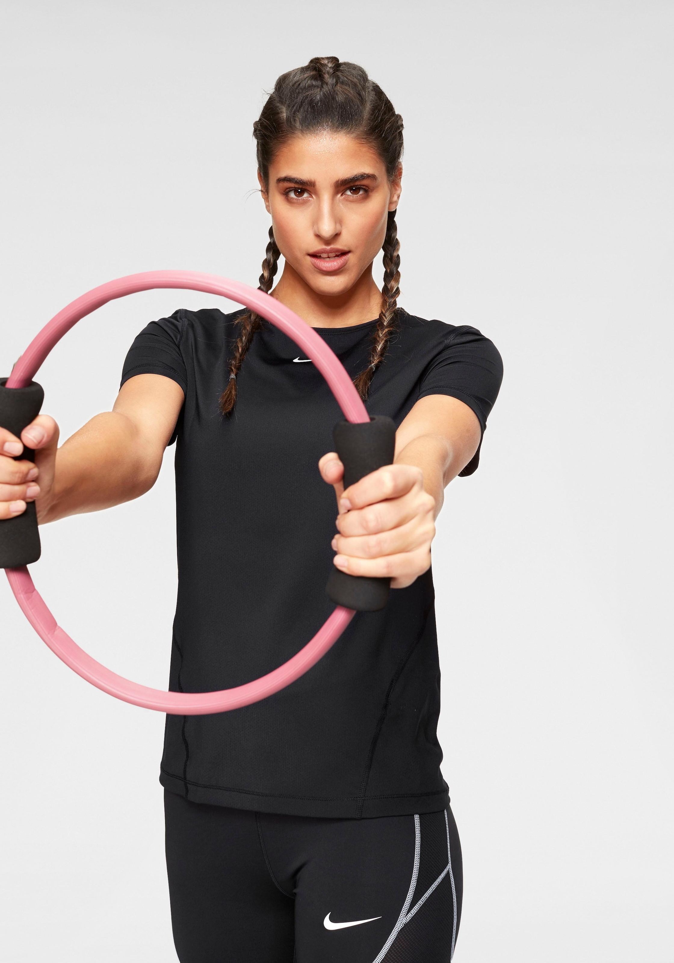 Funktionsshirt »WOMEN Nike Technology SHORTSLEEVE OVER PERFORMANCE ALL bestellen NIKE online DRI-FIT bei OTTO TOP MESH«,