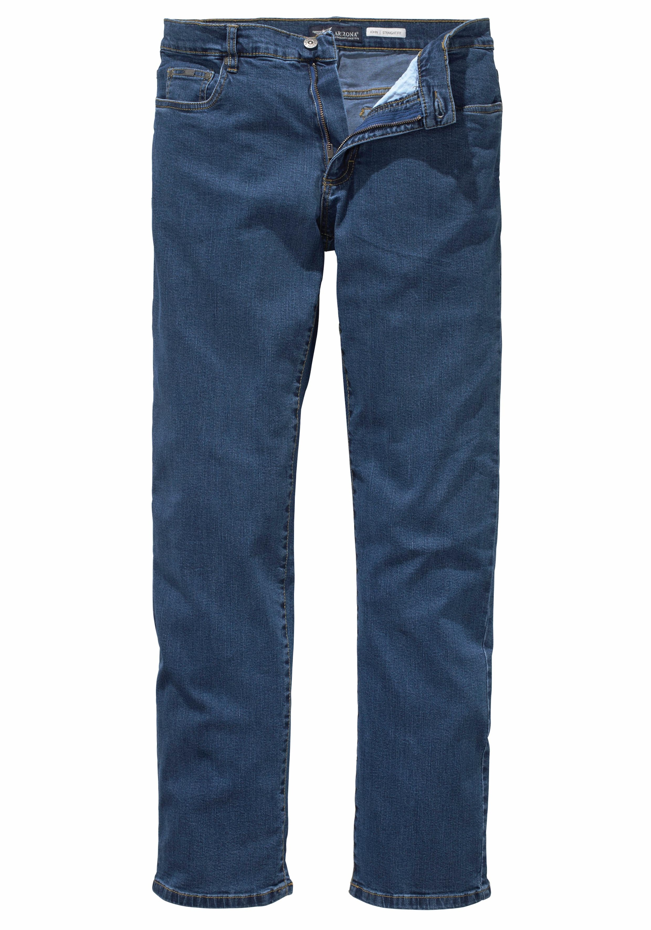 Arizona Stretch-Jeans »John«, (Packung, 2 tlg.), Straight Fit