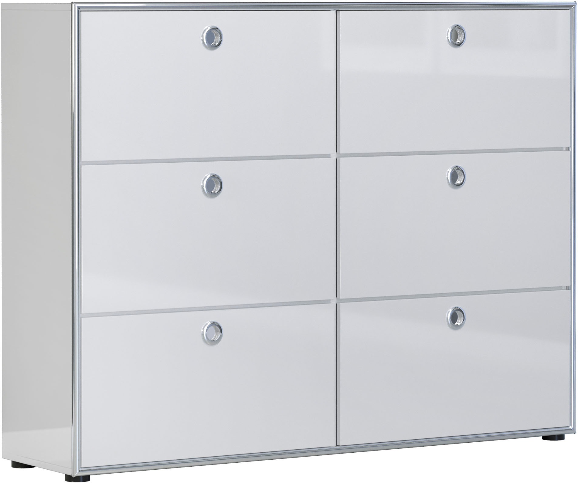 trendteam Highboard »Infinity«, elegante Hochglanzoptik aus Italien