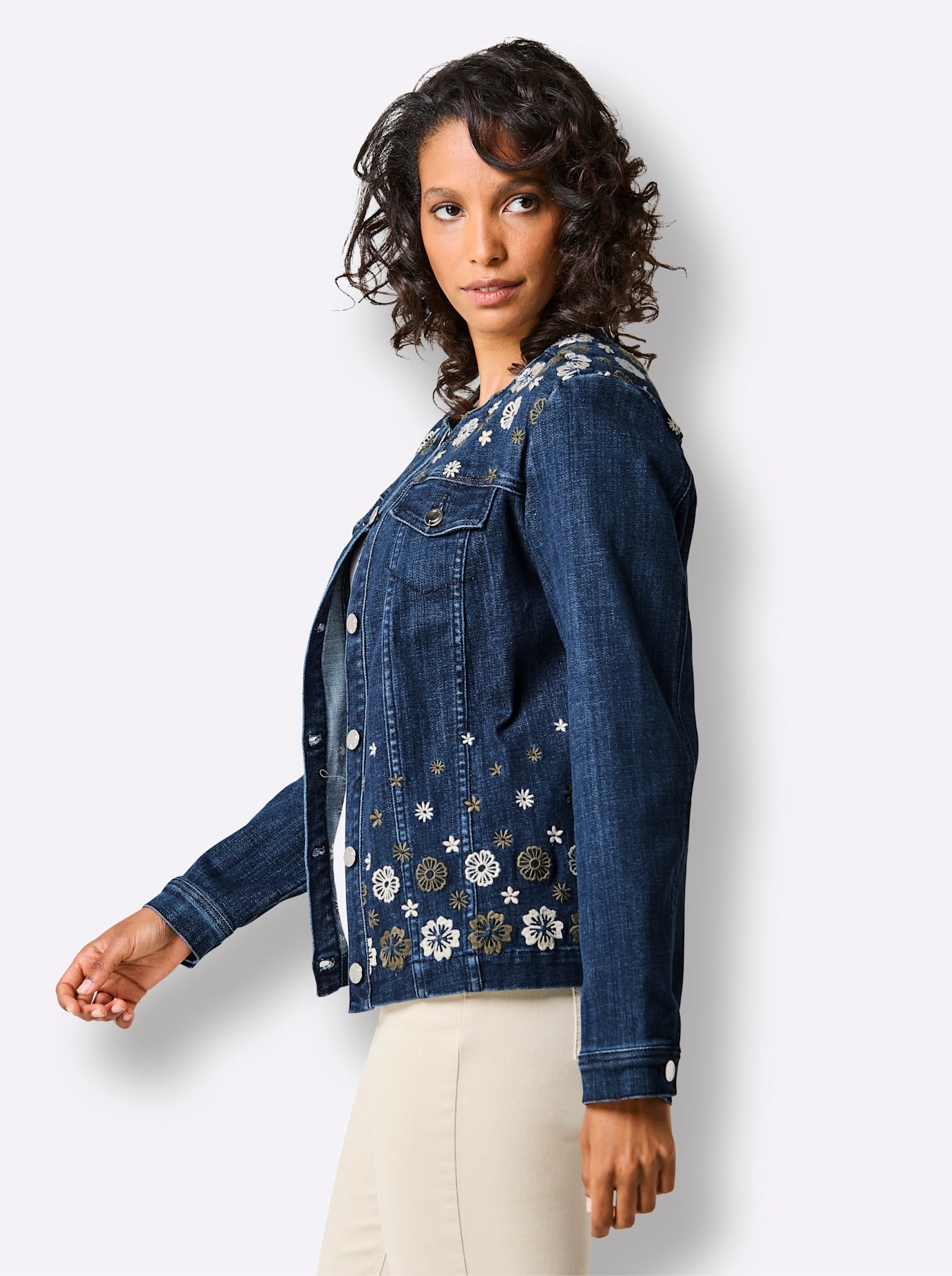 CREATION L PREMIUM Jeansblazer »Lyocell-Mix-Jeans-Blazer«