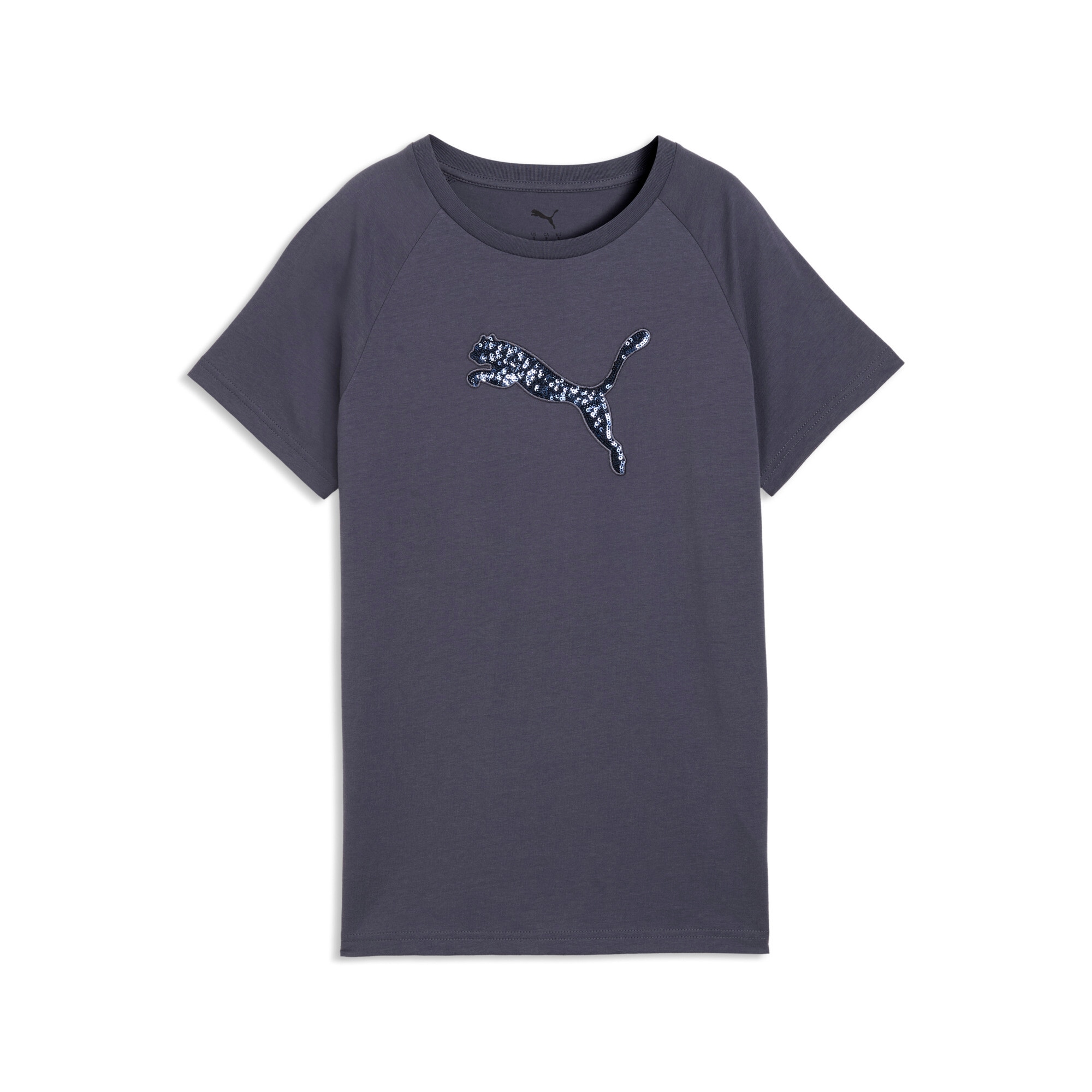 PUMA T-Shirt »ESS SEQUINS TEE« Kurzarmdesign, mit Rundhalsausschnitt, sportlicher Stil, Regular Fit