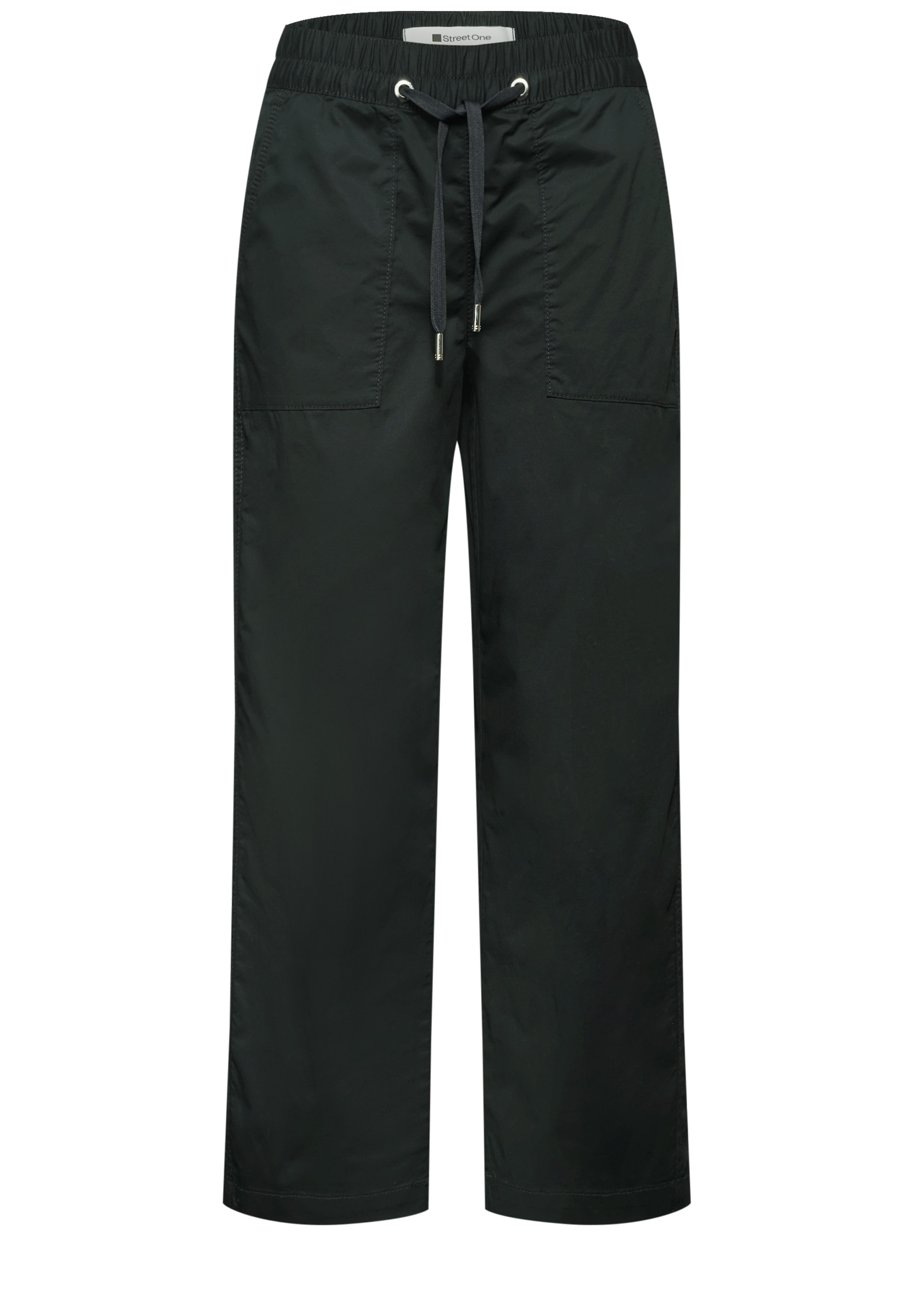 STREET ONE Paperbag-Hose  mit elastischem Bund