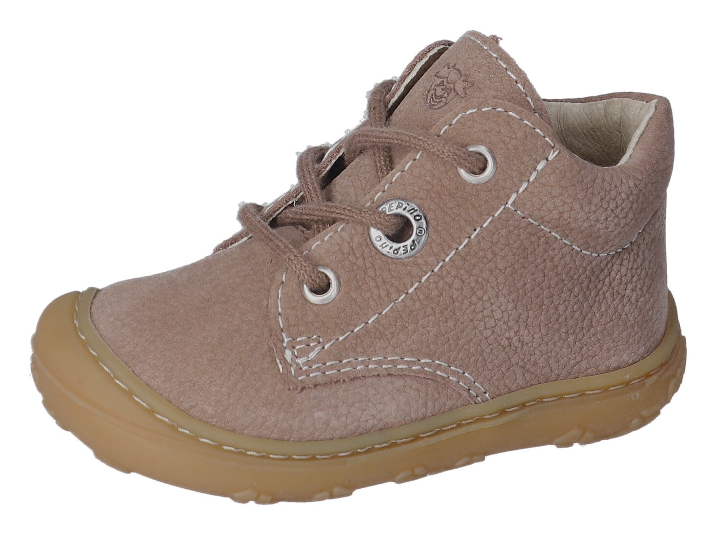 Pepino By Ricosta Mädchen Lauflernschuh »Cory 50 WMS: Mittel« Schnürschuh mit WMS-System in braun, Größe 21