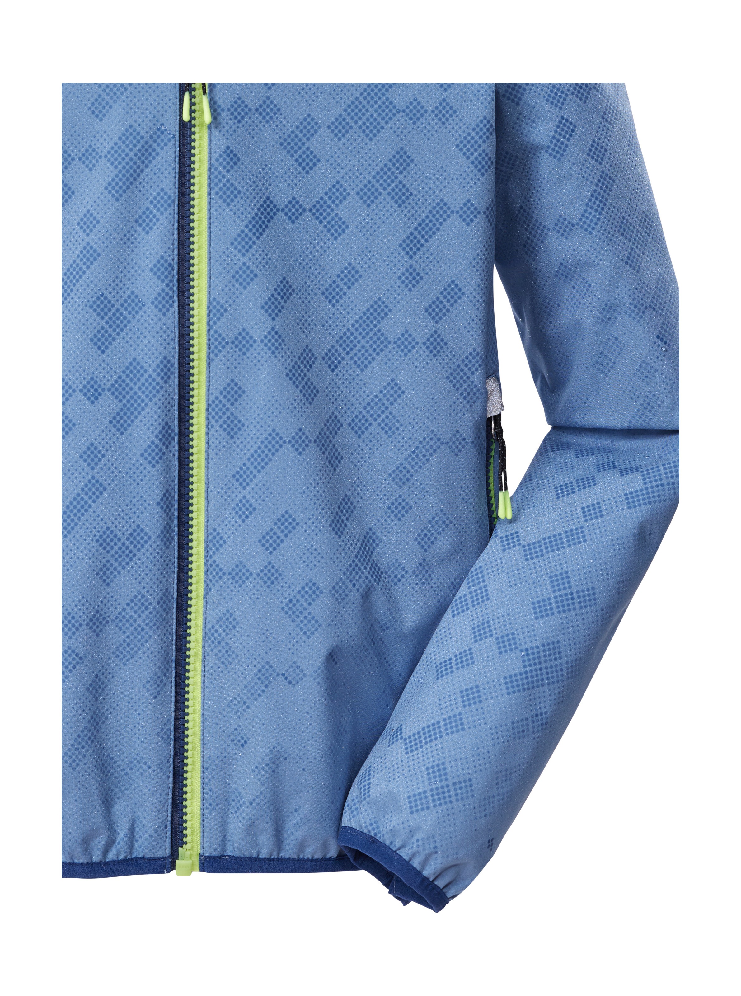 Killtec Funktionsjacke »KOS 145 BYS JCKT« Kinderjacke mit Magic Print, wasserdicht, Kapuze, Kinnschutz