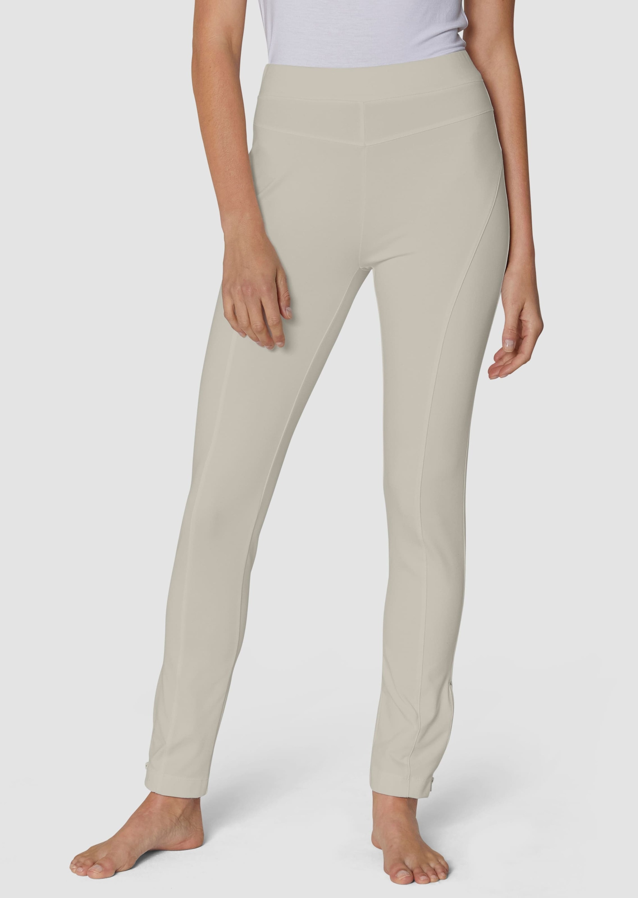 MADELEINE Leggings »Leggings Leggings mit Saumzippern«