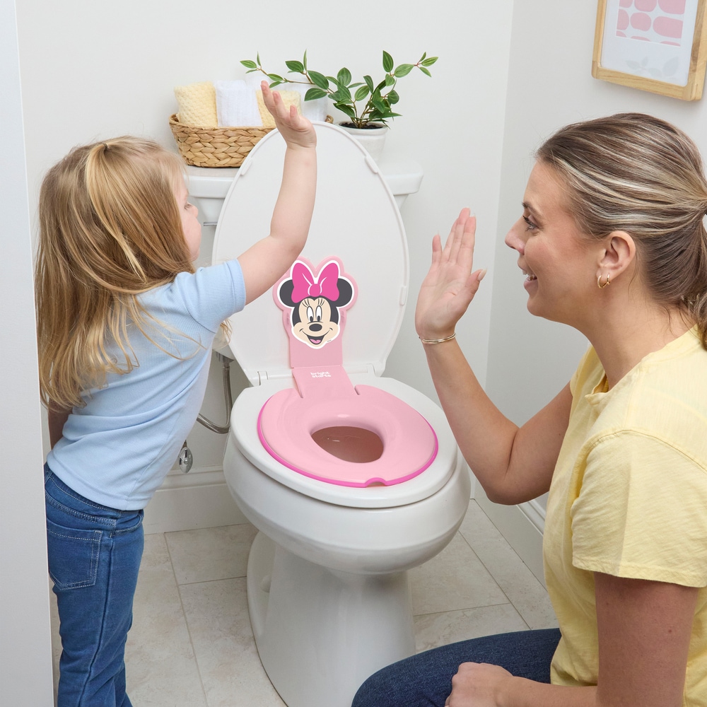 Bright Starts Toilettentrainer »Disney Baby Flip & Sit Toilettensitz - Minnie Mouse«