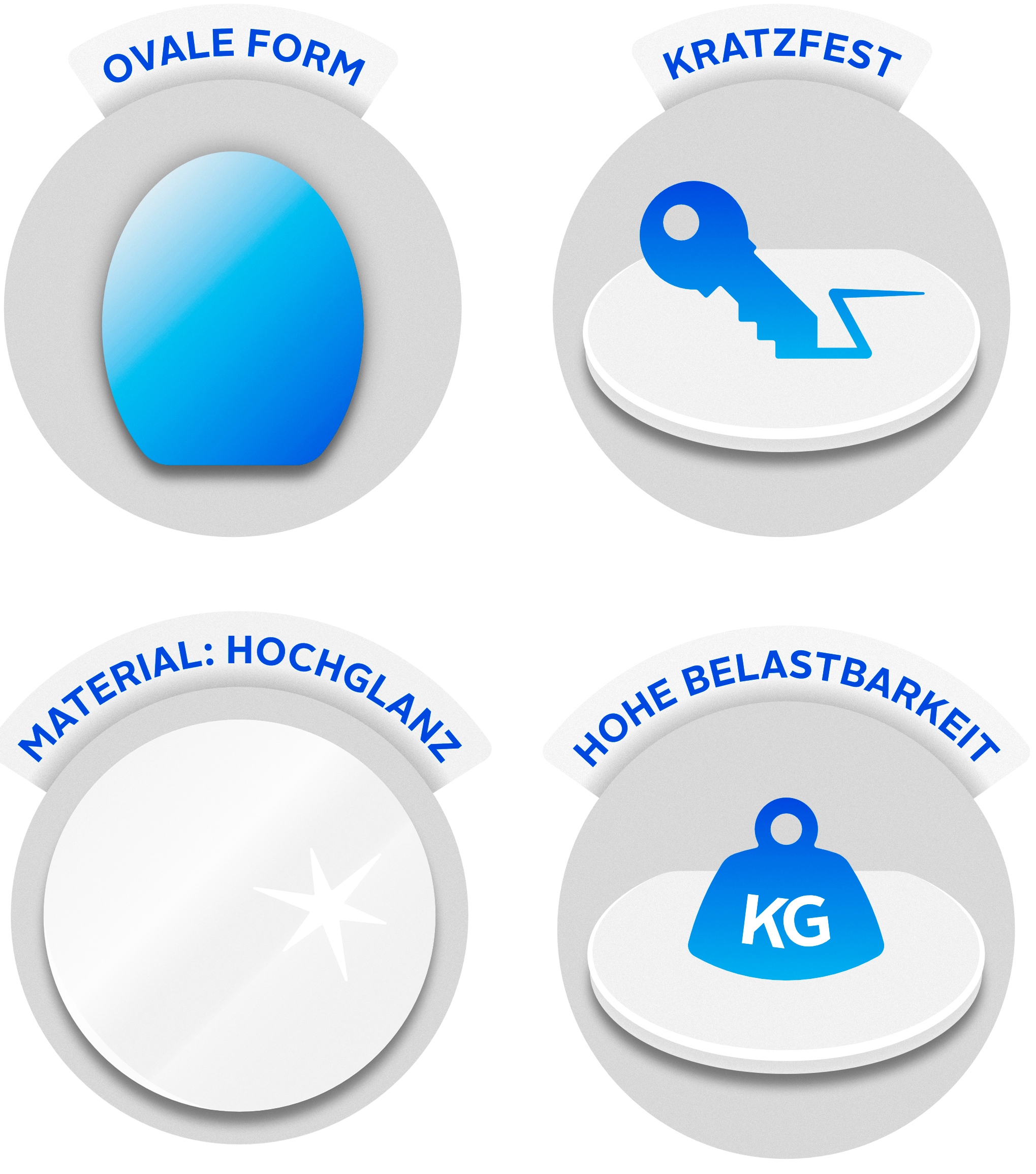 ADOB WC-Sitz »Puls« sehr stabil, universal passend