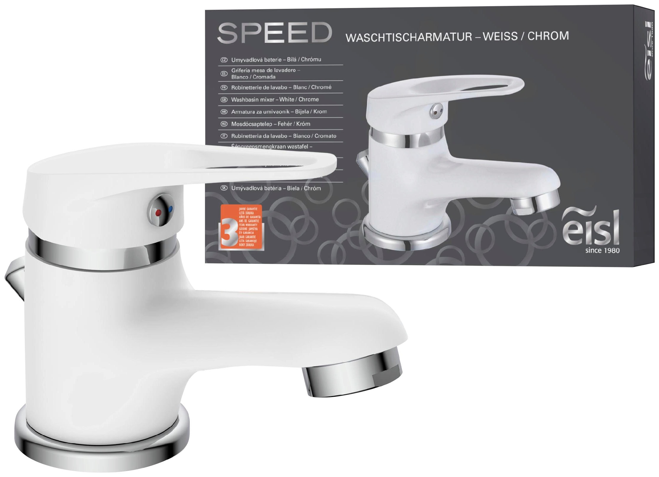 Eisl Badarmatur »3-teilige Serie SPEED«, (Set)