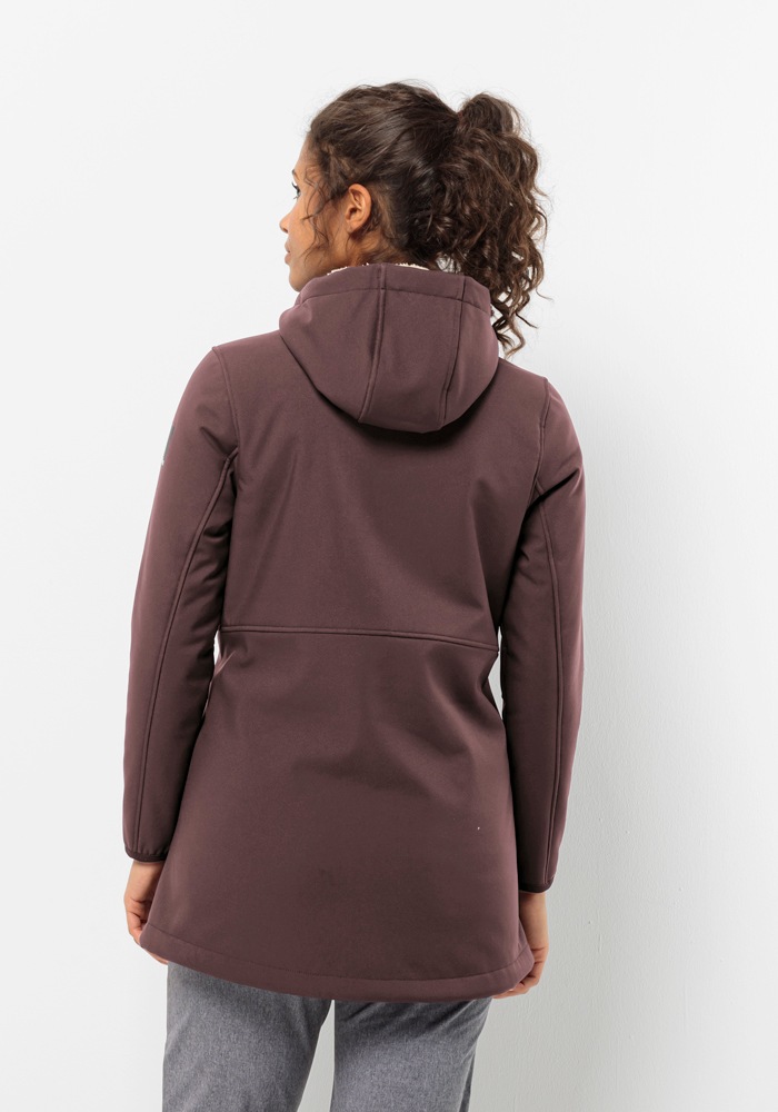 Jack Wolfskin Softshellmantel »WINDLAND COAT W«