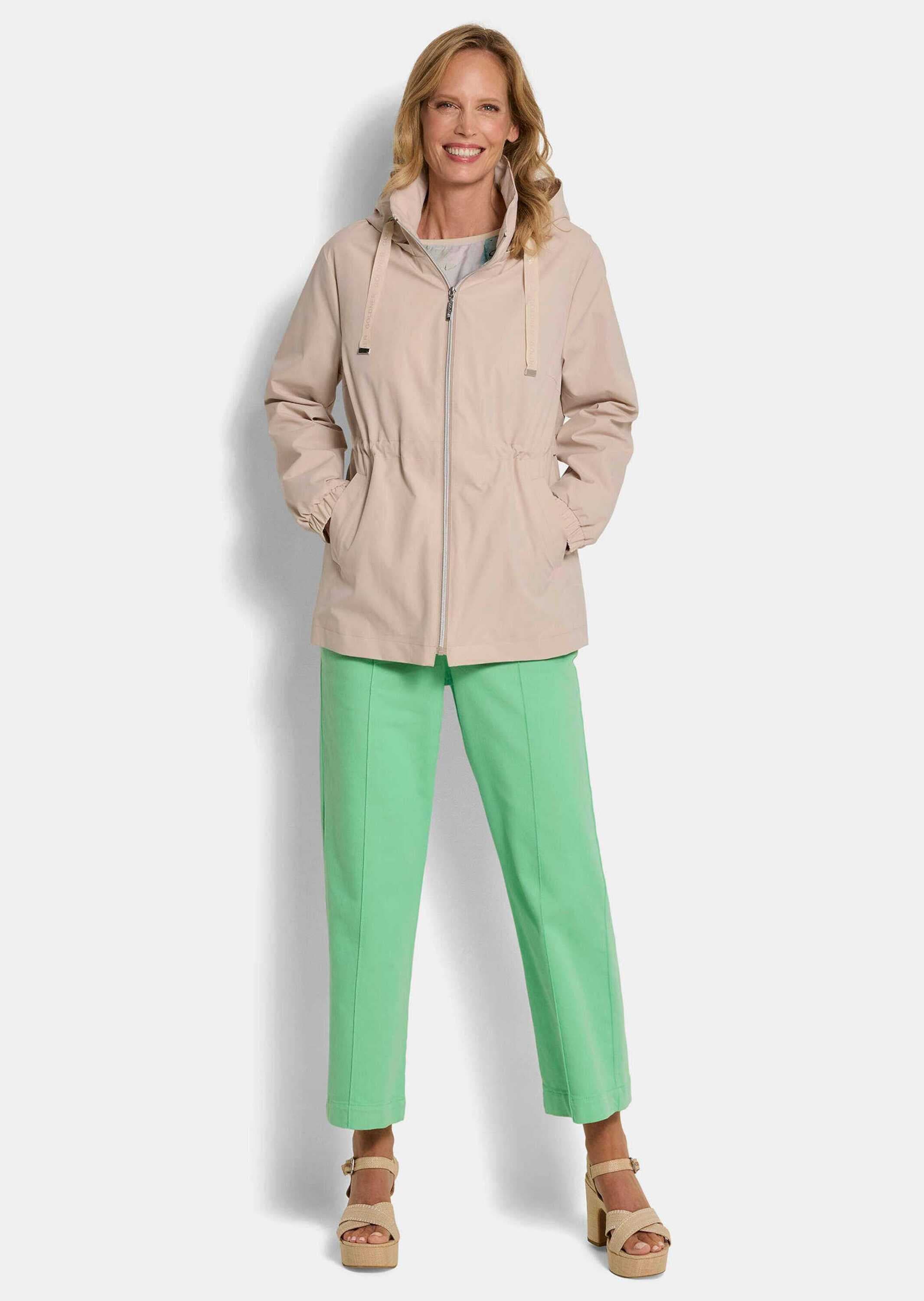 GOLDNER Jackenblazer »Freizeitjacke mit Kapuze« abtrennbare Kapuze