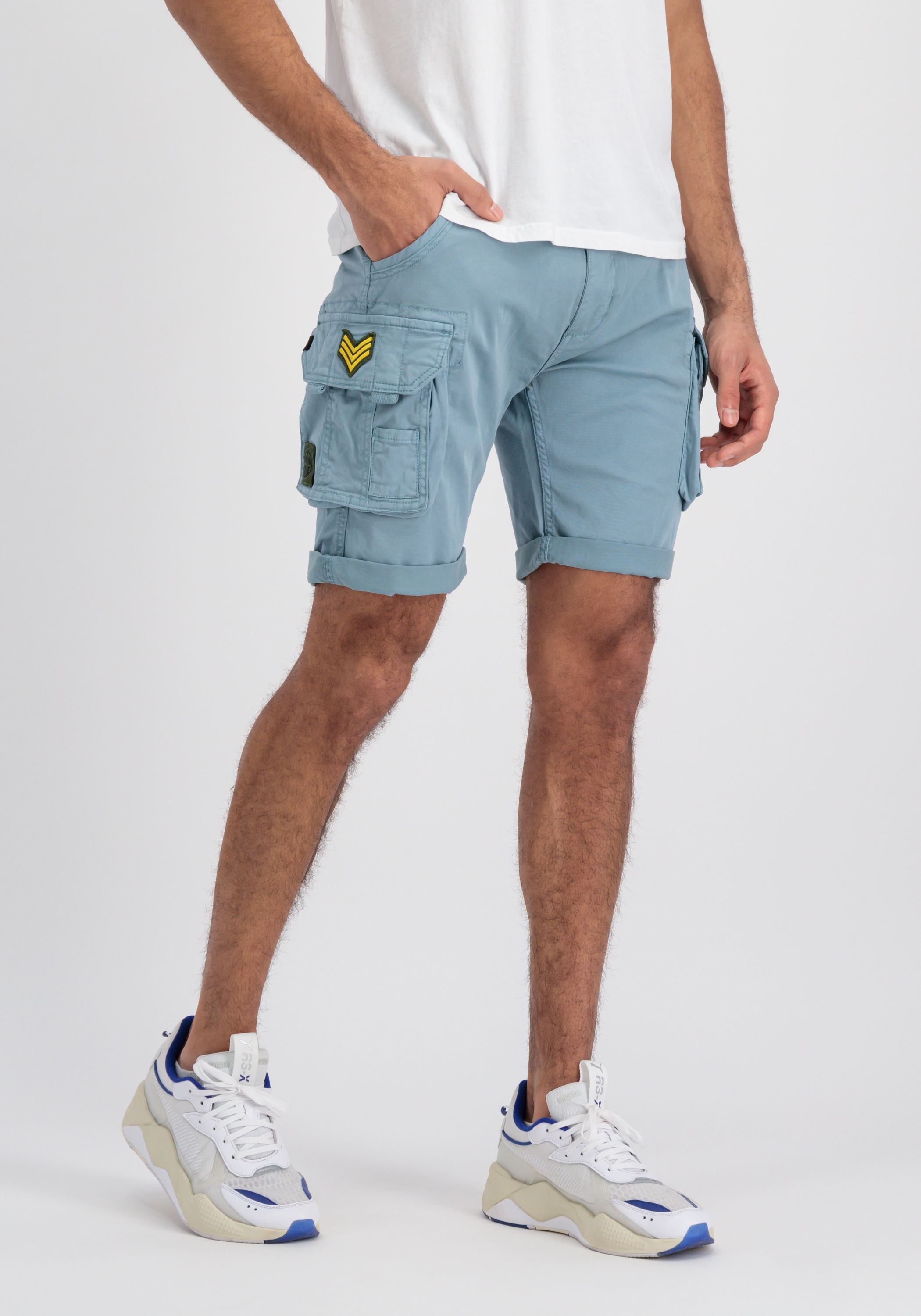 Alpha Industries Shorts »ALPHA INDUSTRIES Men - Shorts Crew Short Patch«