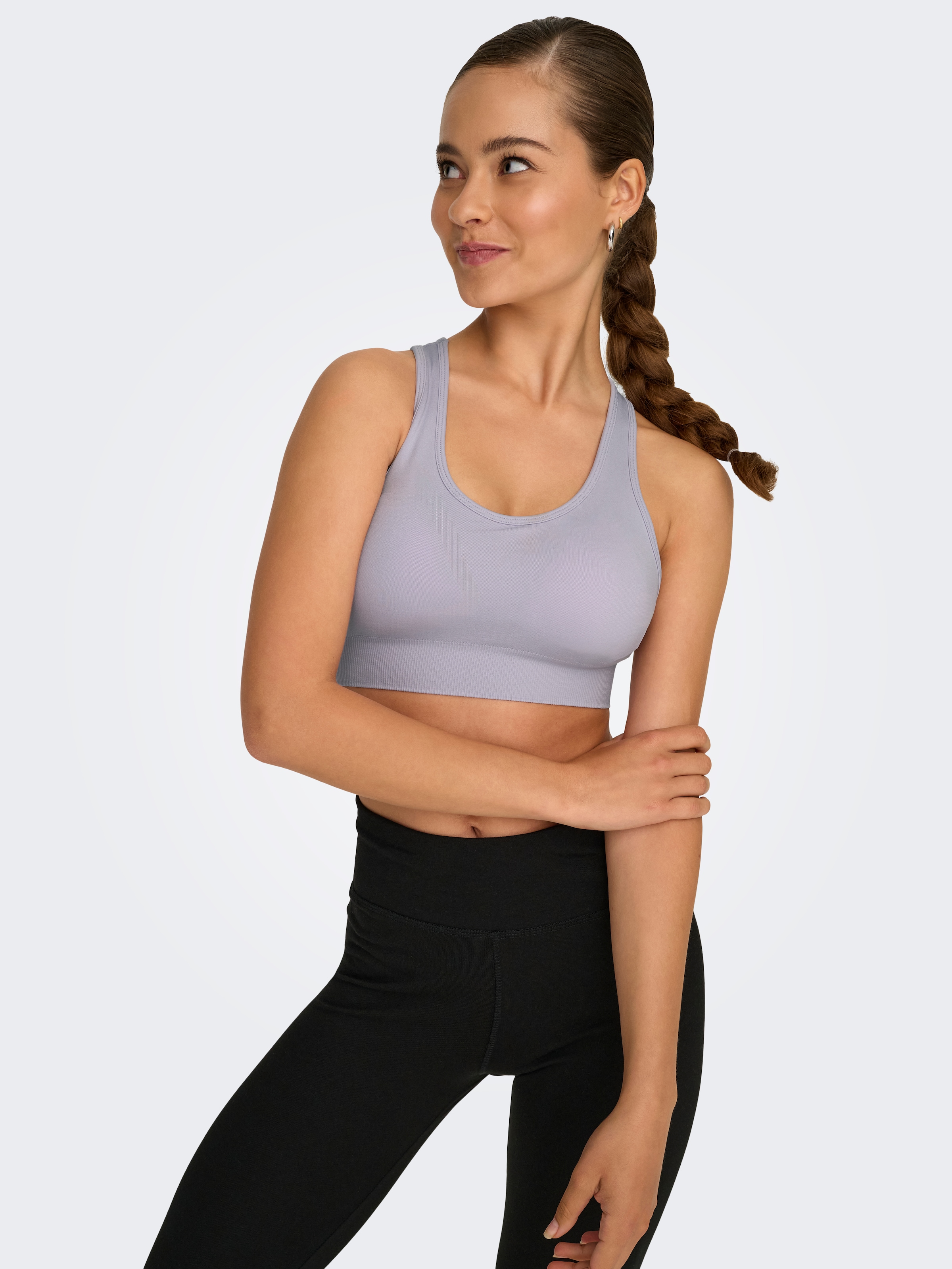 ONLY Play Sport-BH »ONPDAISY SEAM SPORTS BRA - NOOS« nahtlose Verarbeitung