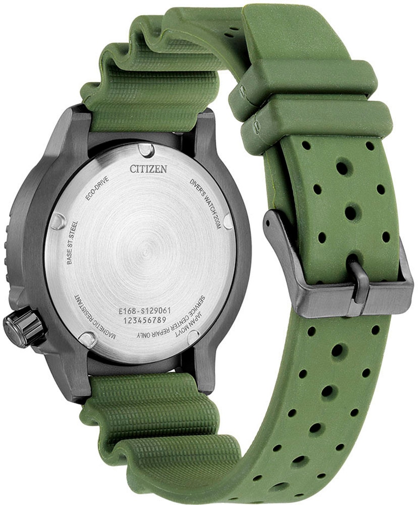 Citizen Taucheruhr »Promaster Eco-Drive Diver«, Armbanduhr, Herrenuhr, Damenuhr, Solar, bis 20 bar wasserdicht