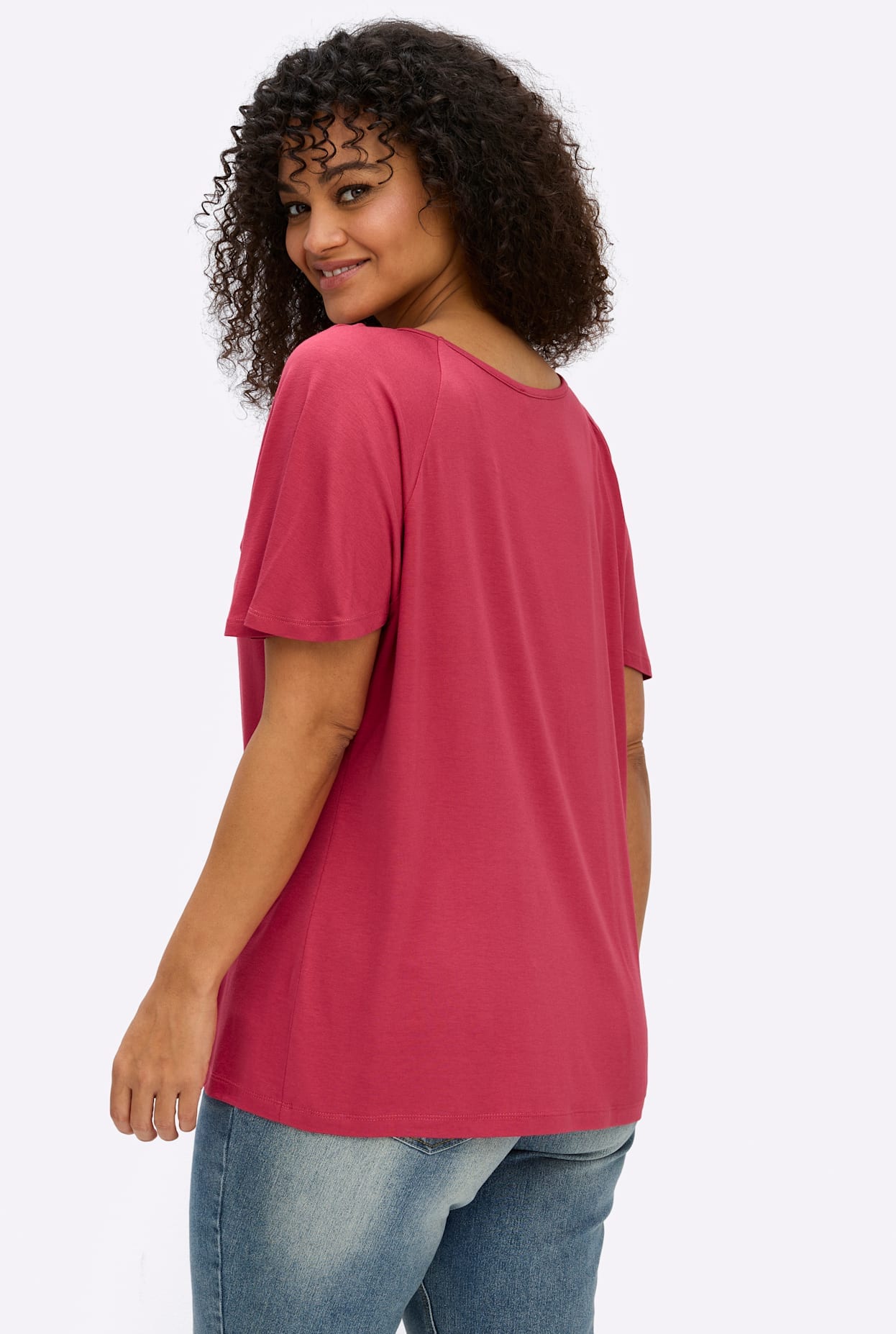 Sheego Rundhalsshirt »T-Shirt« 1