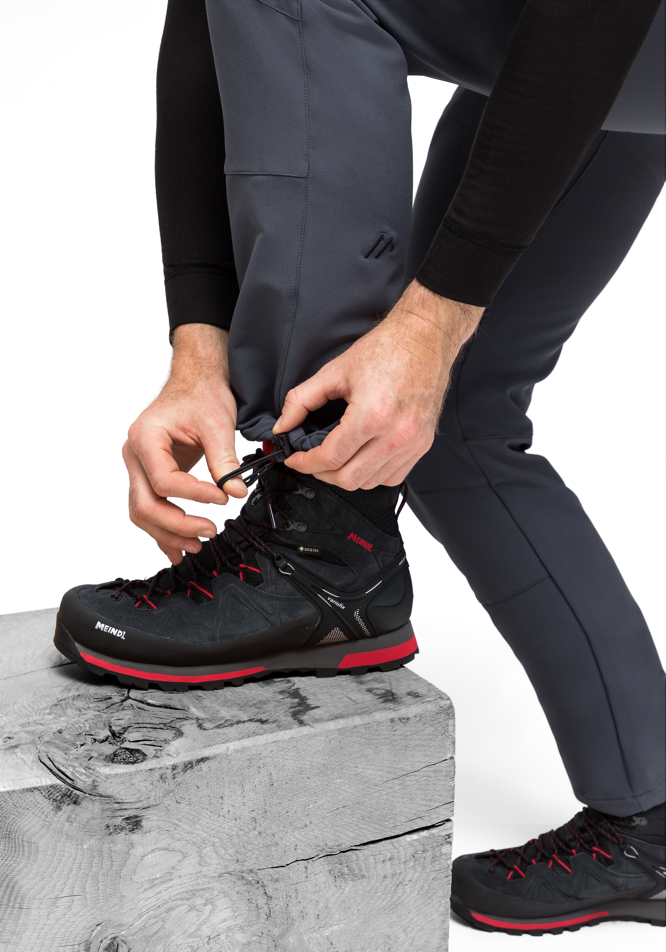 Maier Sports Funktionshose »Herrmann«, Warme Outdoorhose, robust, sehr elastisch