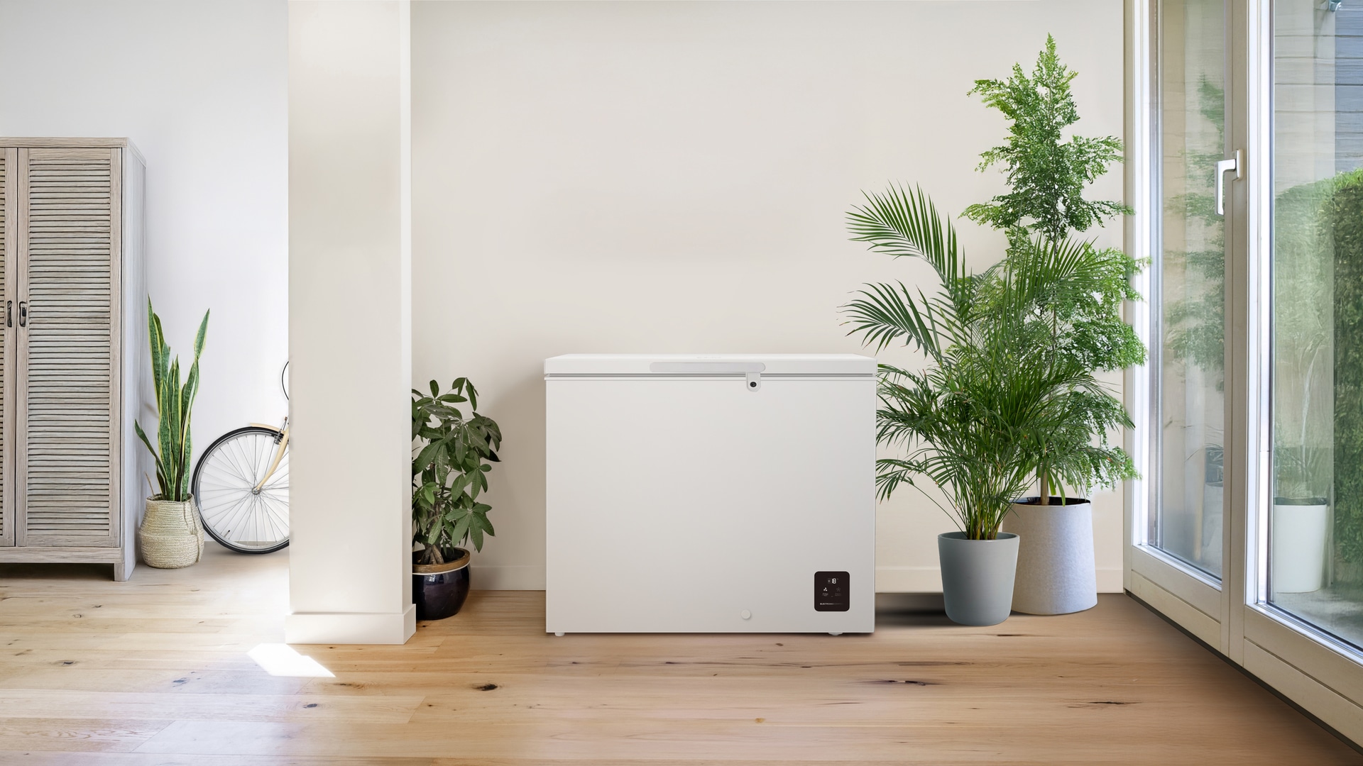 GORENJE Gefriertruhe »FHC22A6W5« 84,2 cm hoch 96,3 cm breit ConvertTotal - gefrieren oder nur kühlen