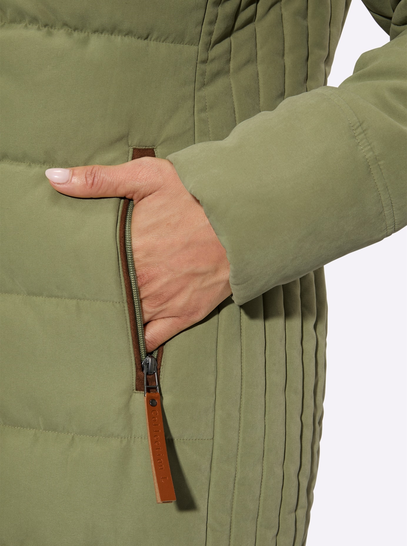 Casual Looks Steppjacke mit Kapuze