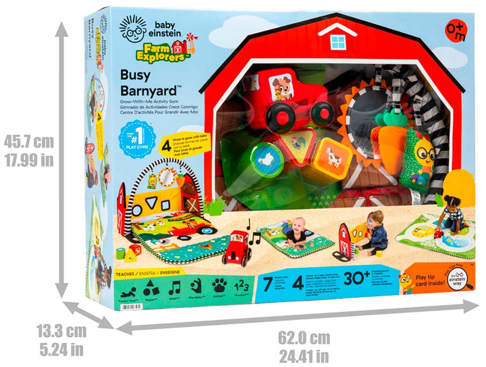 Baby Einstein Spielbogen »Farm Explorers Busy Barnyard Grow With Me« mit Sound