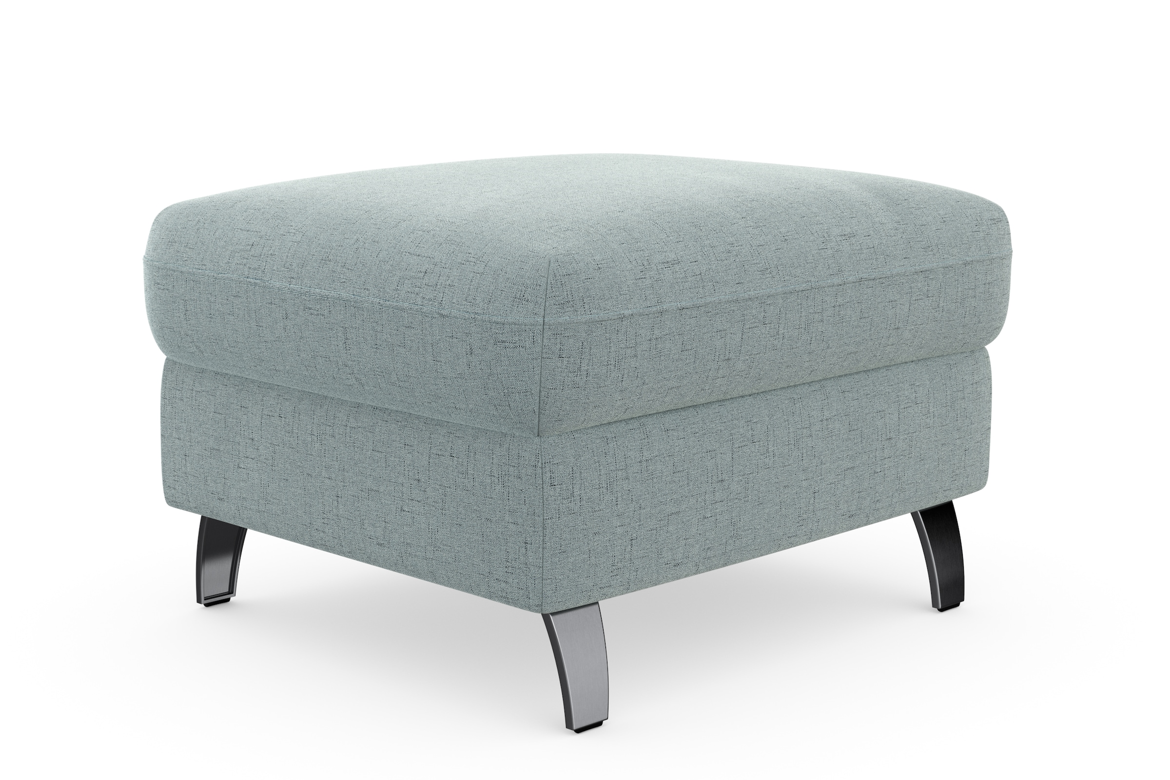 sit&more Stauraumhocker »Grenoble« mit Stauraum und satinierten Füßen